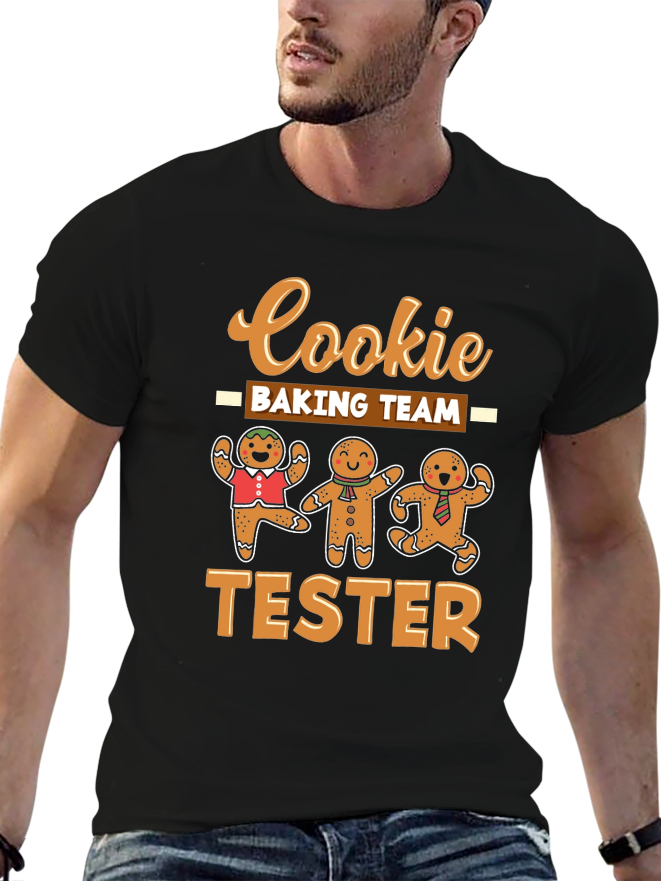 Cookie Baking Team Tester Graphic T-Shirt