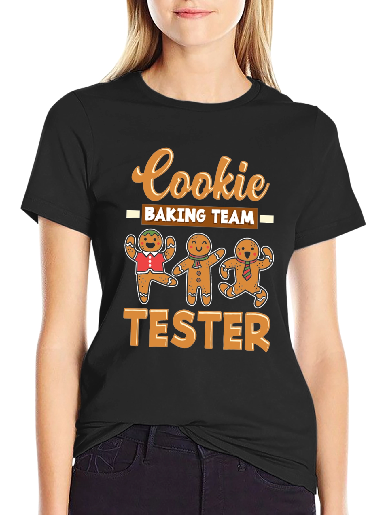Cookie Baking Team Tester Graphic T-Shirt