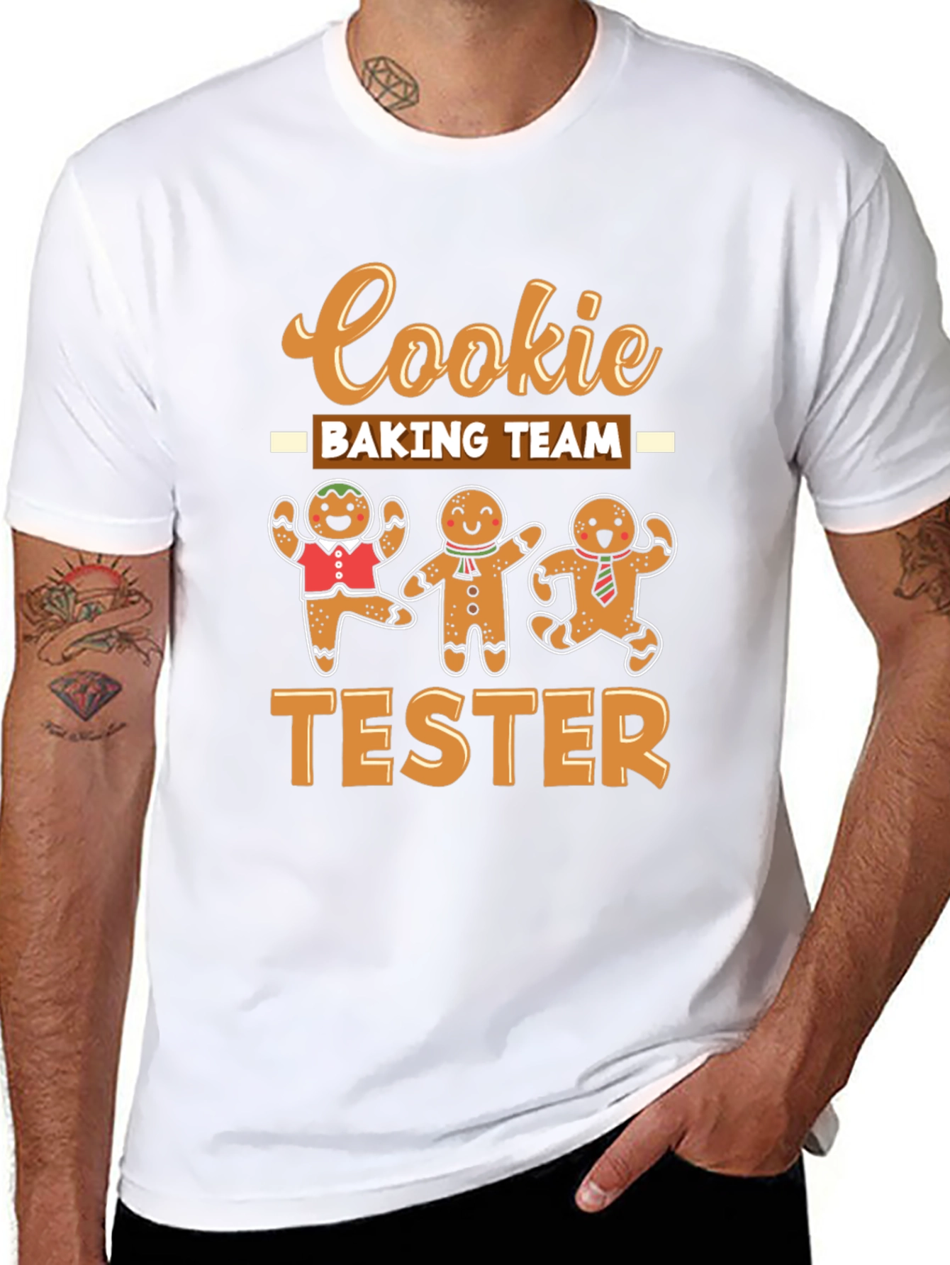 Cookie Baking Team Tester Graphic T-Shirt