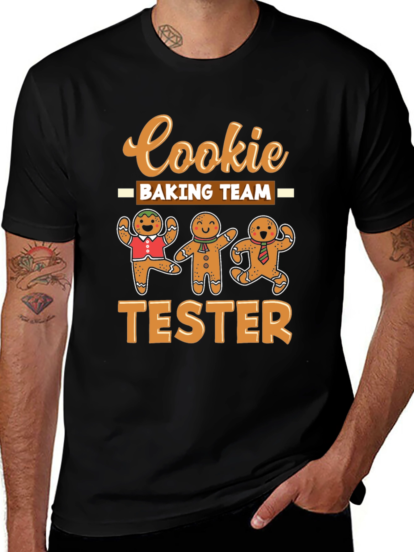 Cookie Baking Team Tester Graphic T-Shirt