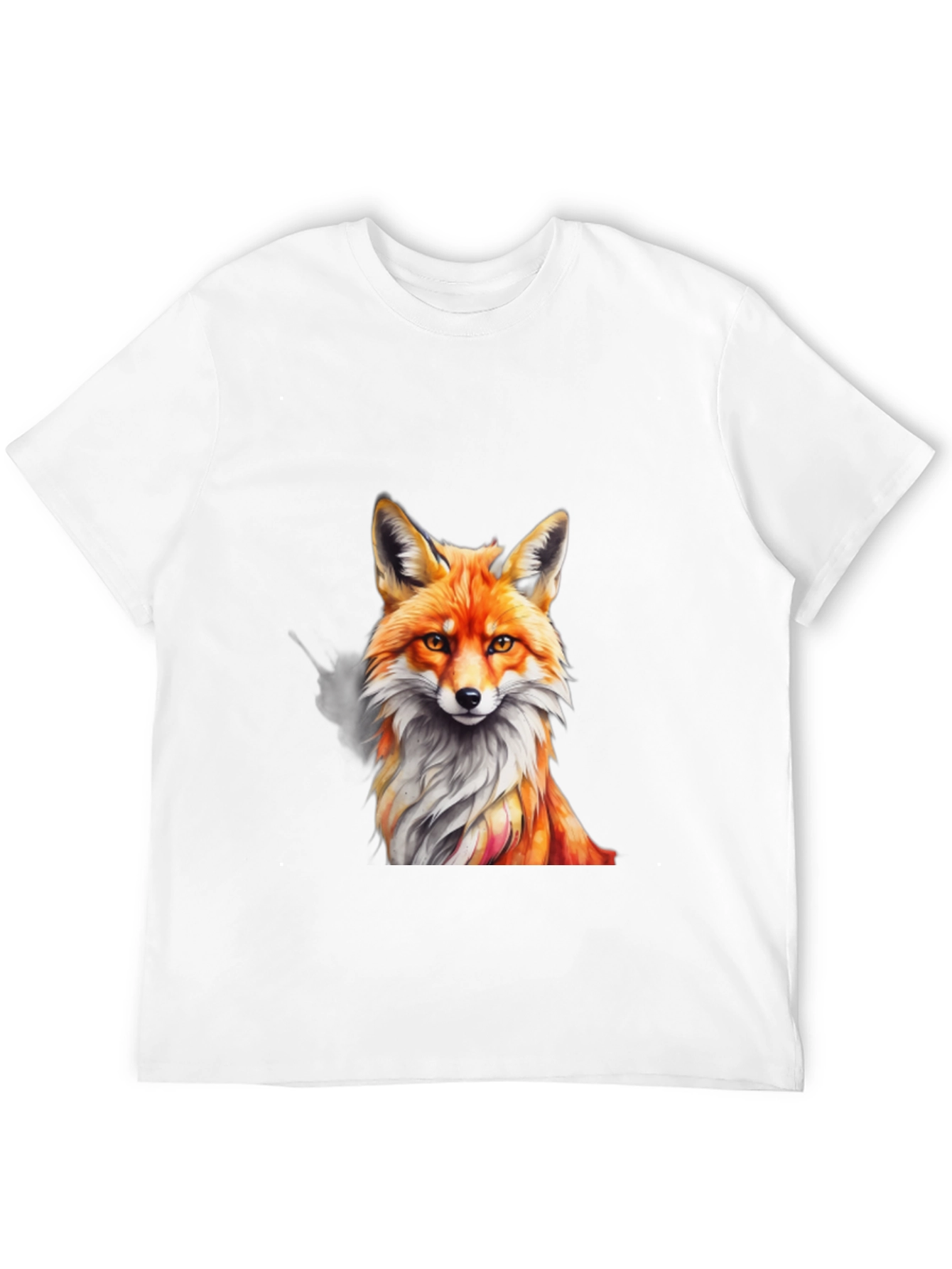 Fox Graphic T-Shirt - Mens Black Tee