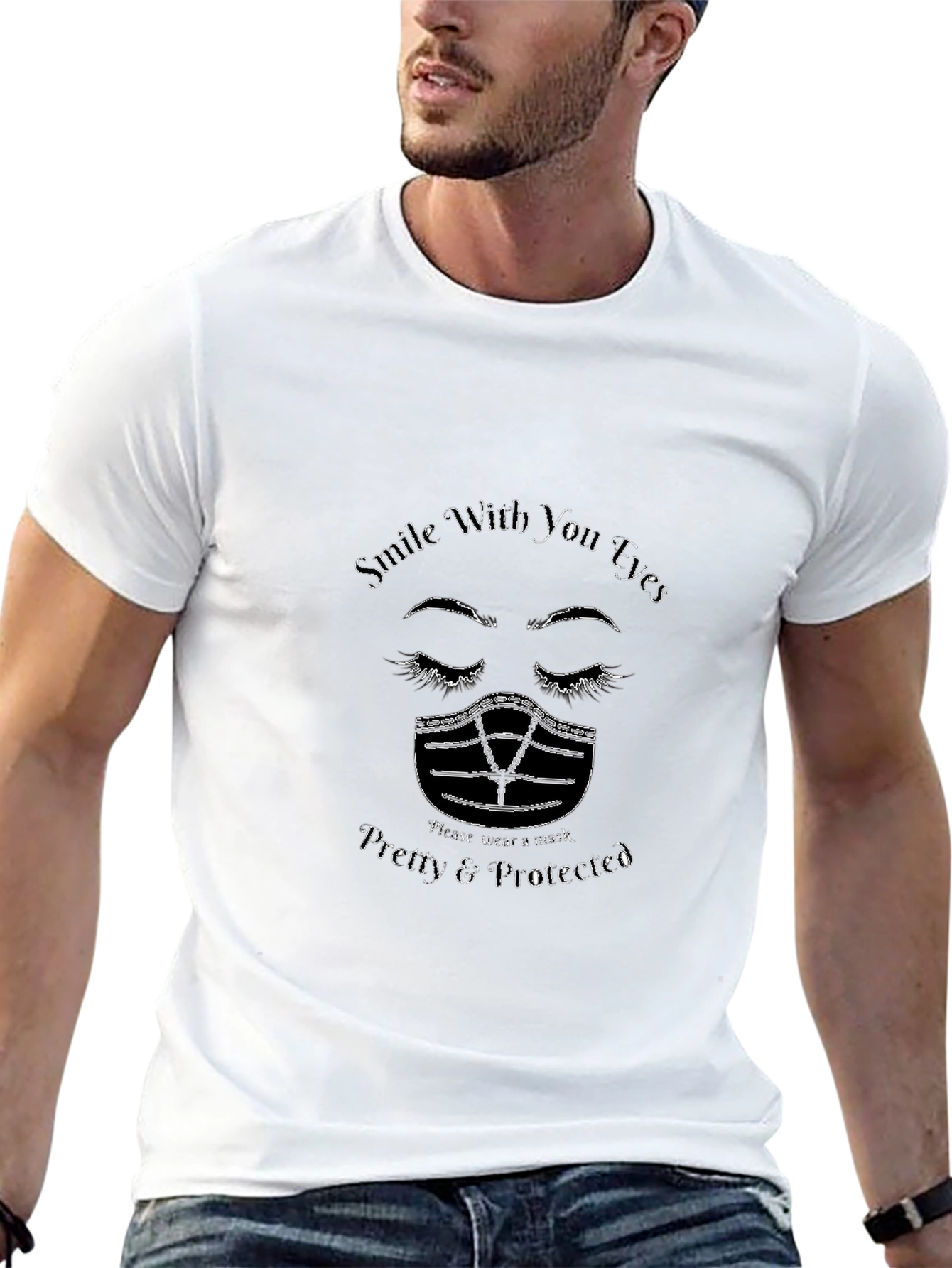 Smile With Your Eyes Graphic Tee