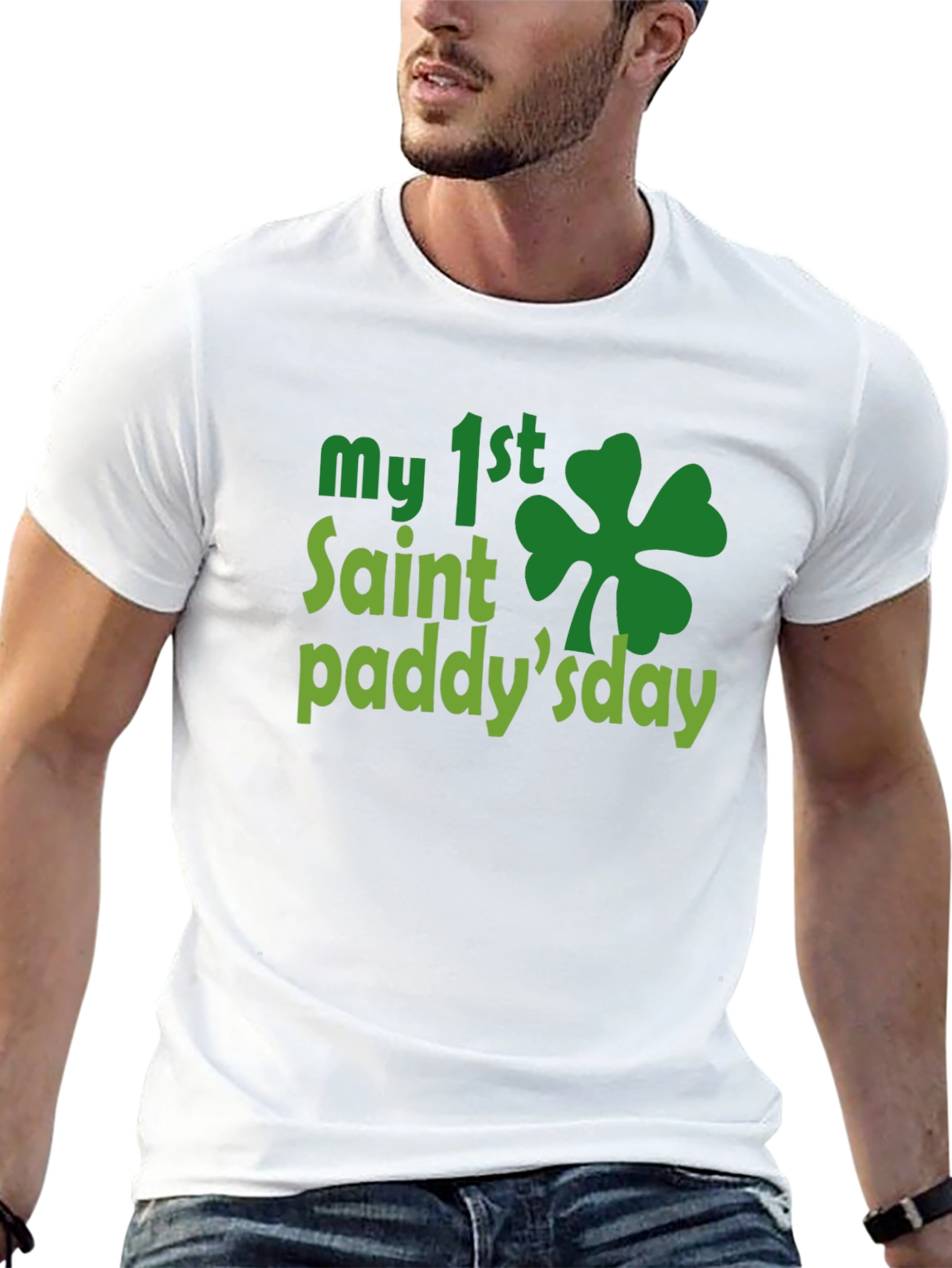 My 1st St. Patricks Day Black T-Shirt
