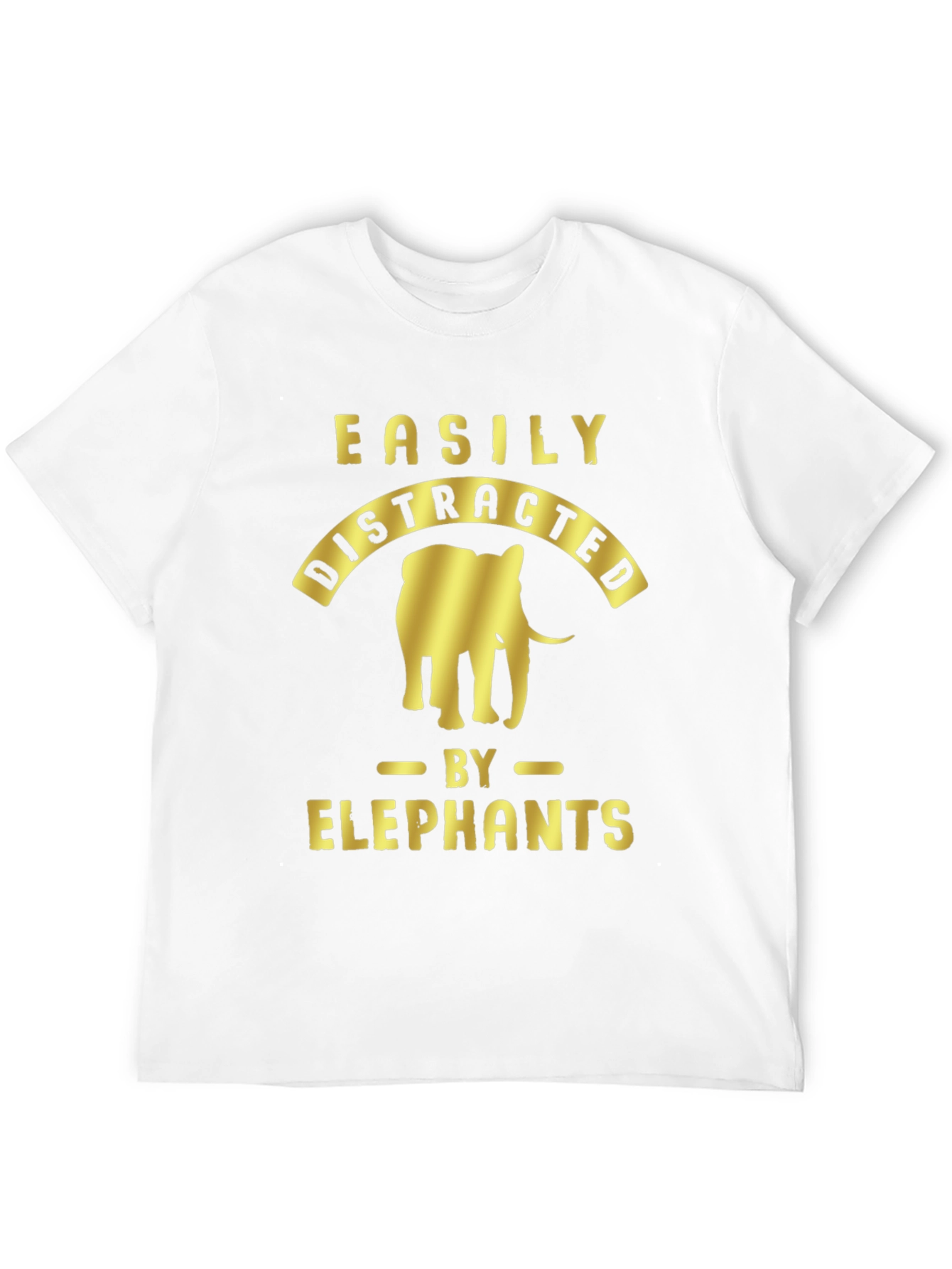 Easily Distracted By Elephants Graphic Tee