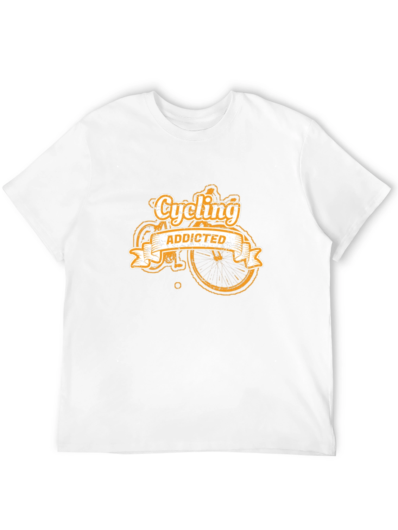 Cycling Addicted T-Shirt - Black