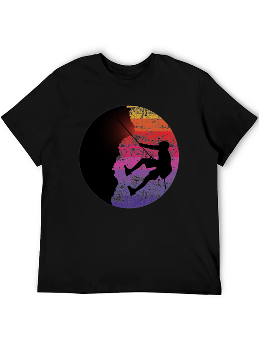 Rock Climbing Graphic Tee - Adventure Time!
