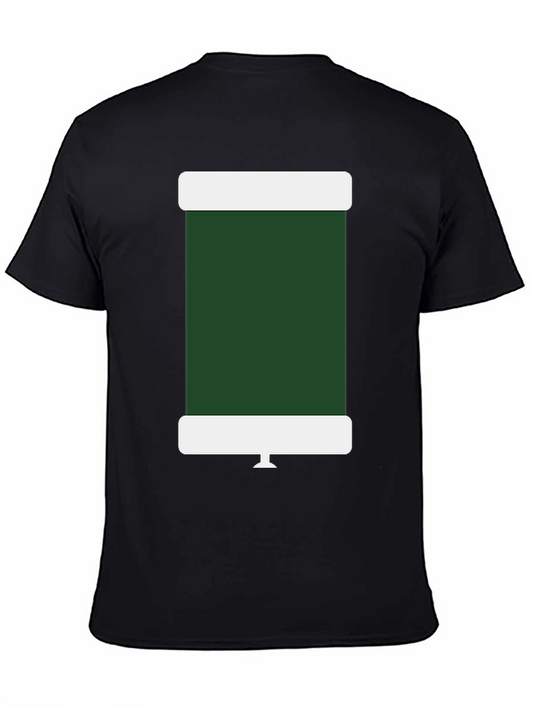 Retro TV Graphic Tee - Black Short Sleeve