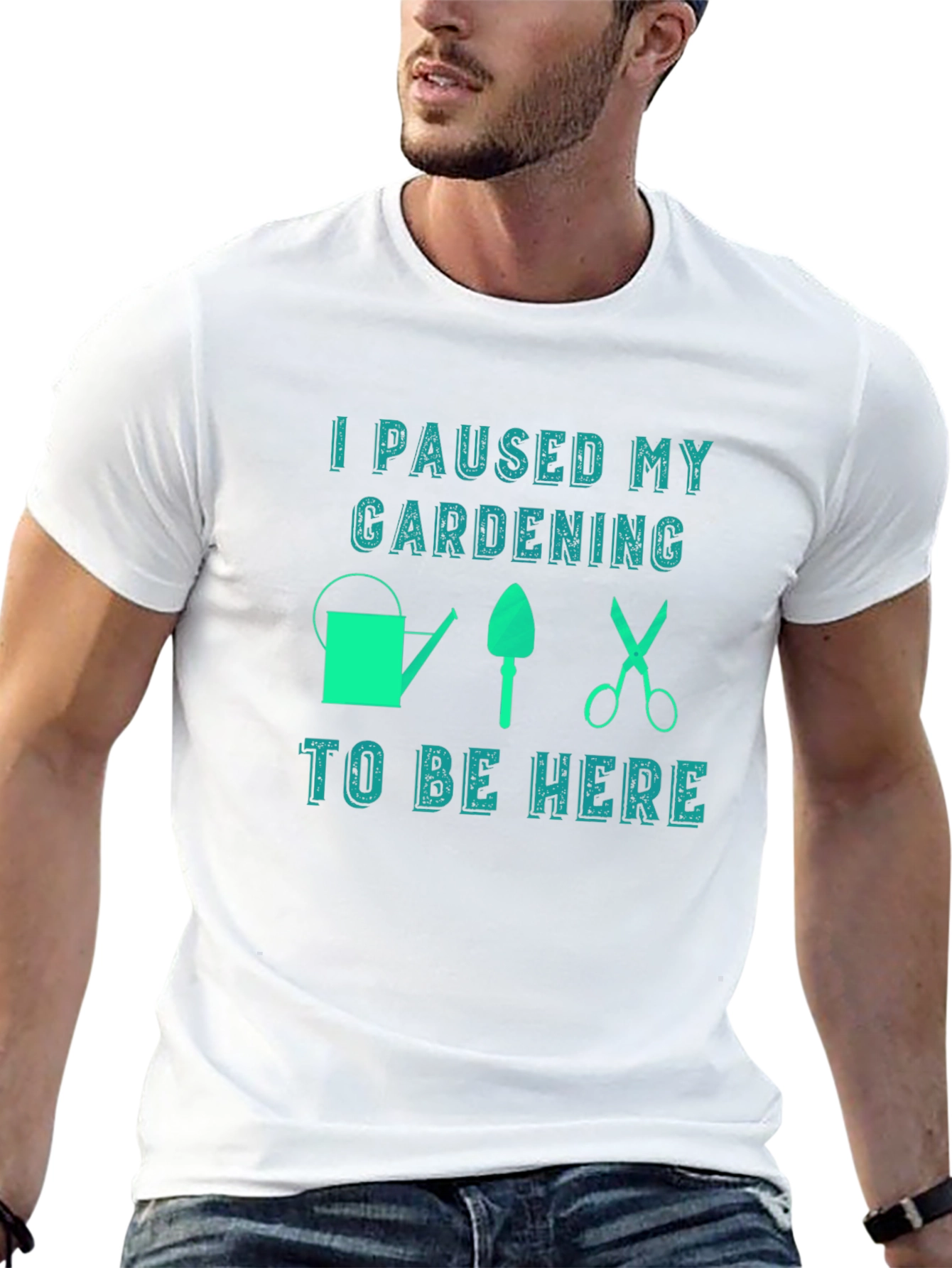 Gardening Pause T-Shirt - Funny Garden Lover Tee