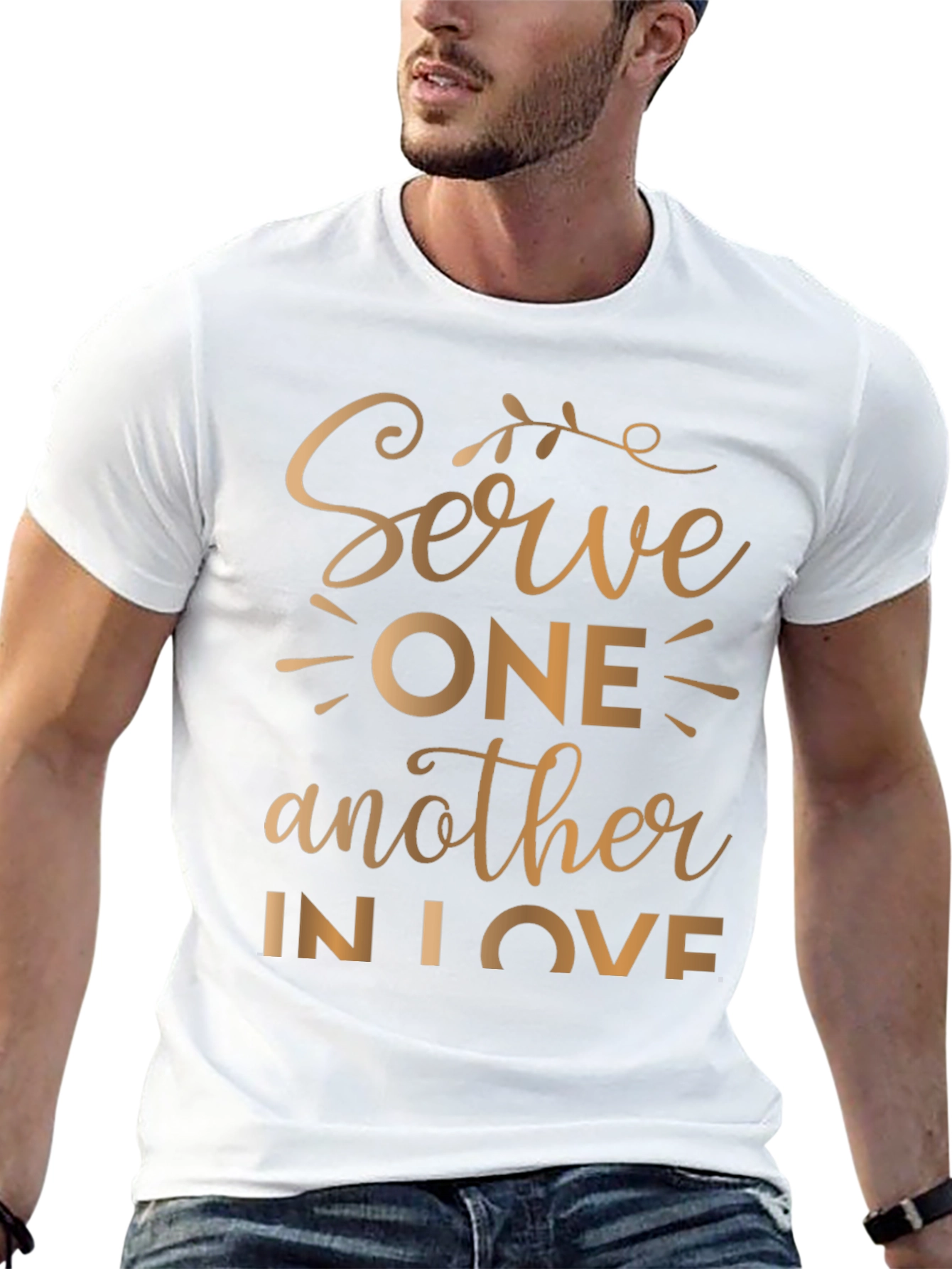 Serve One Another in Love Graphic Tee