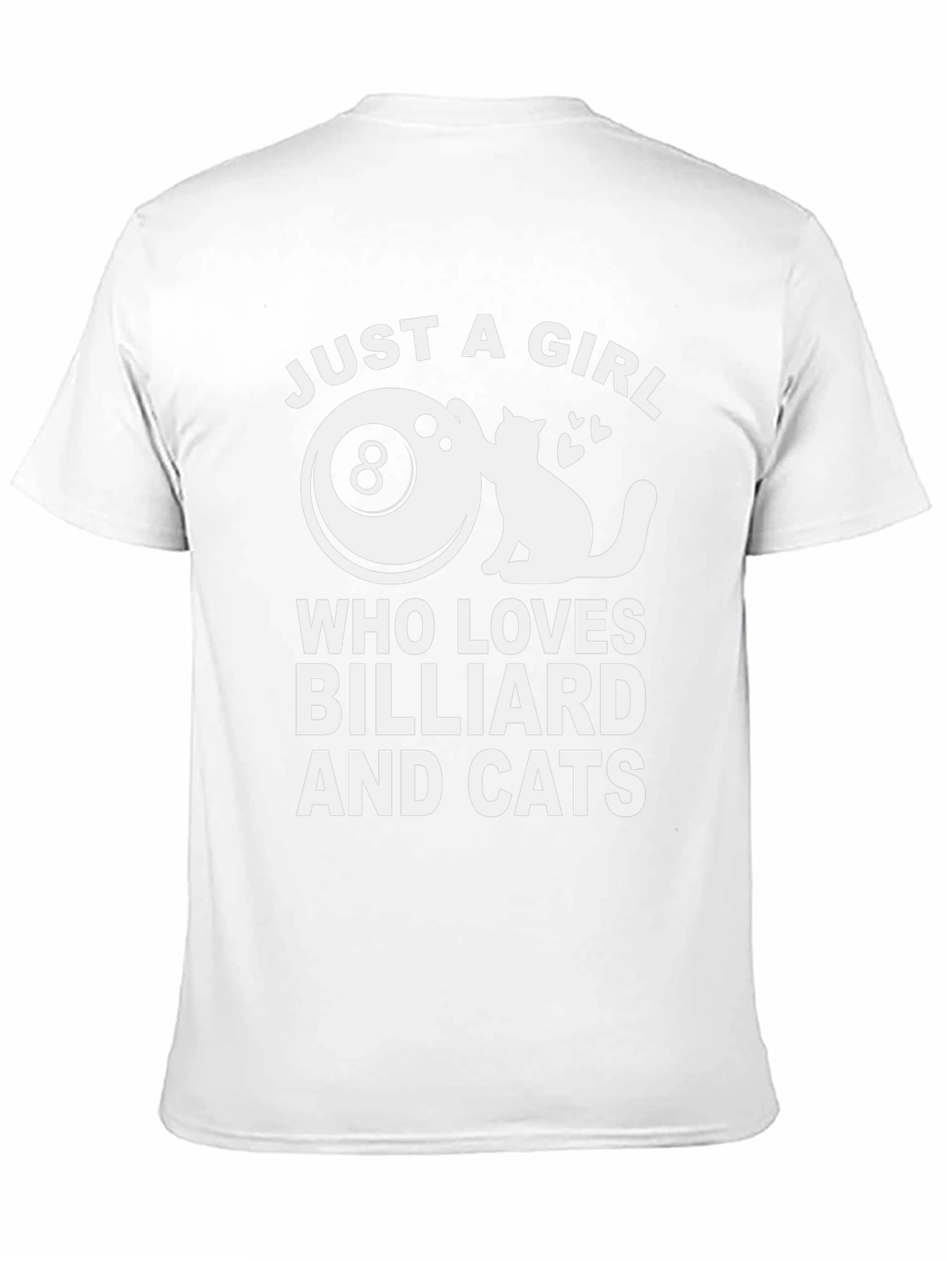 Billiard and Cats Graphic Tee