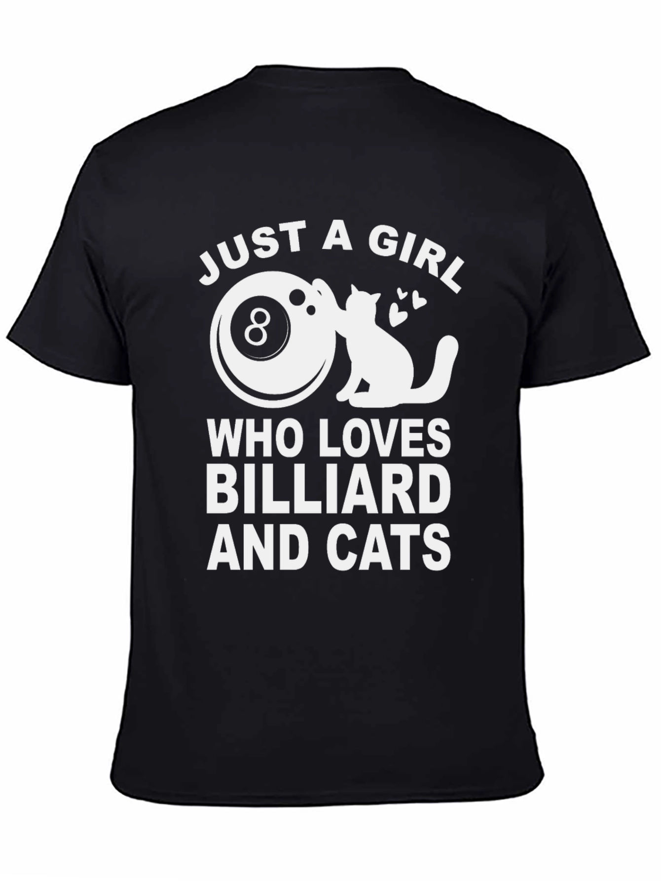Billiard and Cats Graphic Tee