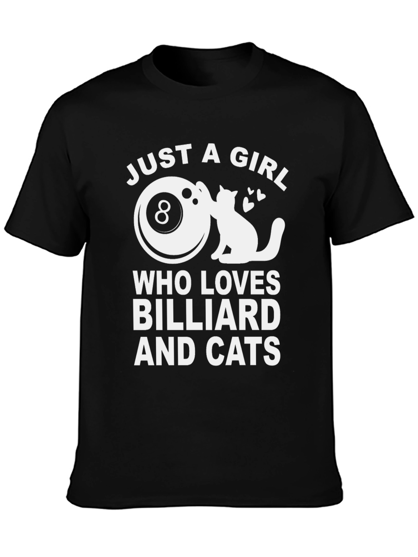 Billiard and Cats Graphic Tee