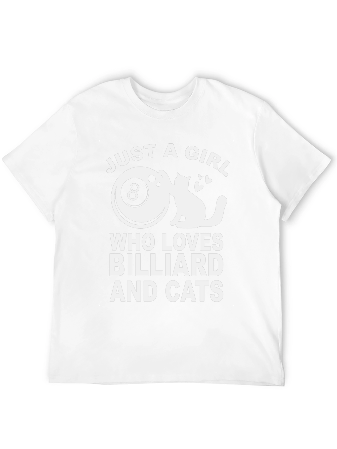 Billiard and Cats Graphic Tee