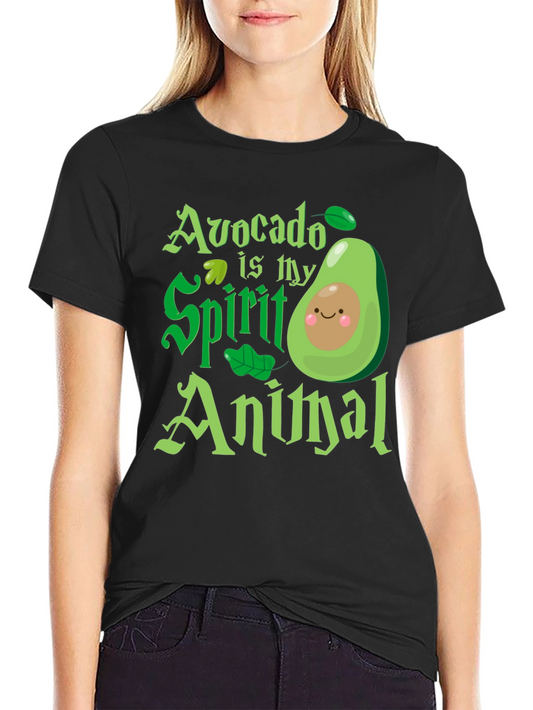 Avocado is My Spirit Animal - Graphic T-Shirt