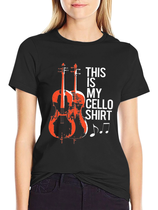 This Is My Cello Shirt - Musicians Tee