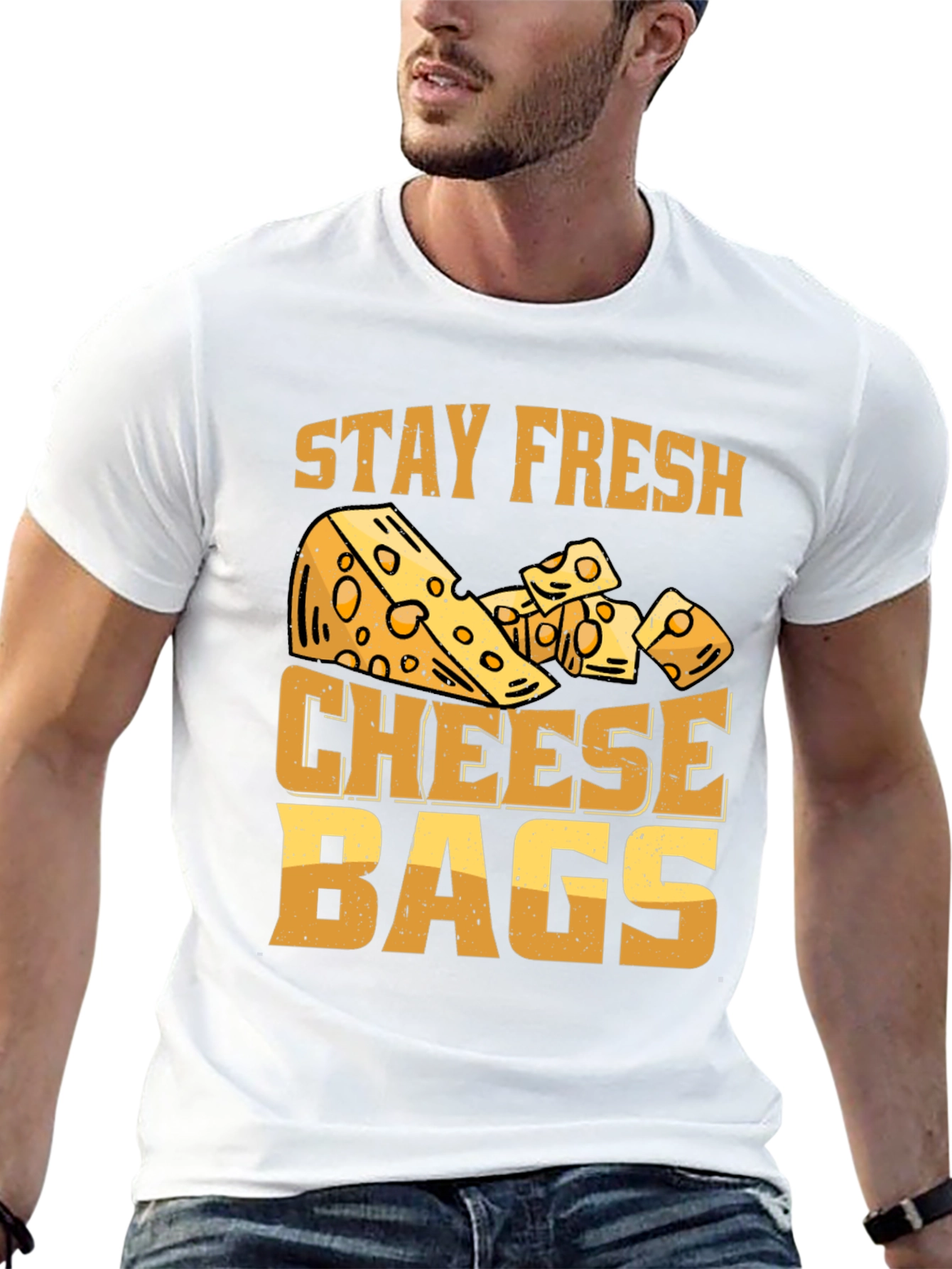 Stay Fresh Cheese Bags Graphic Tee