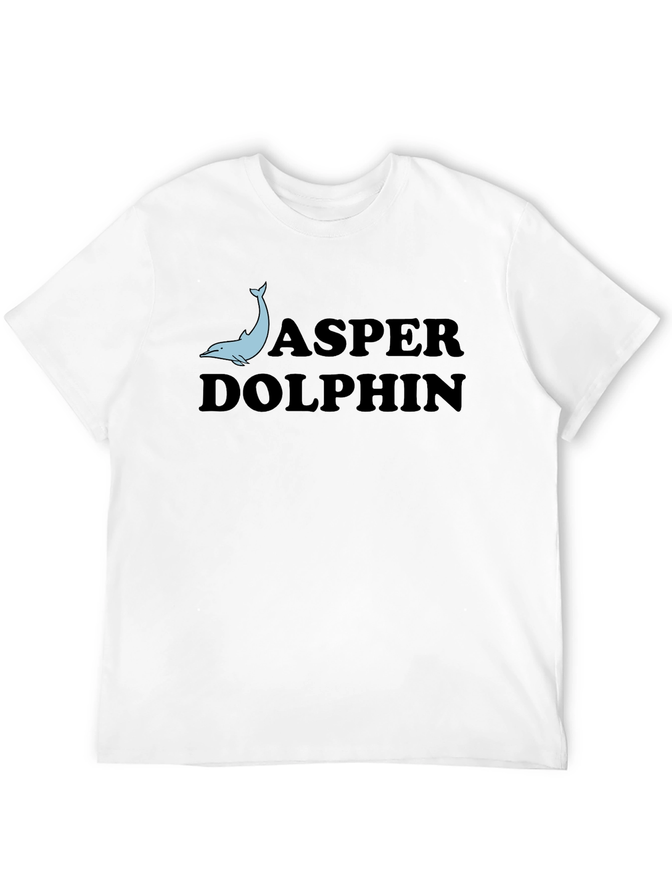 Jasper Dolphin Black T-Shirt