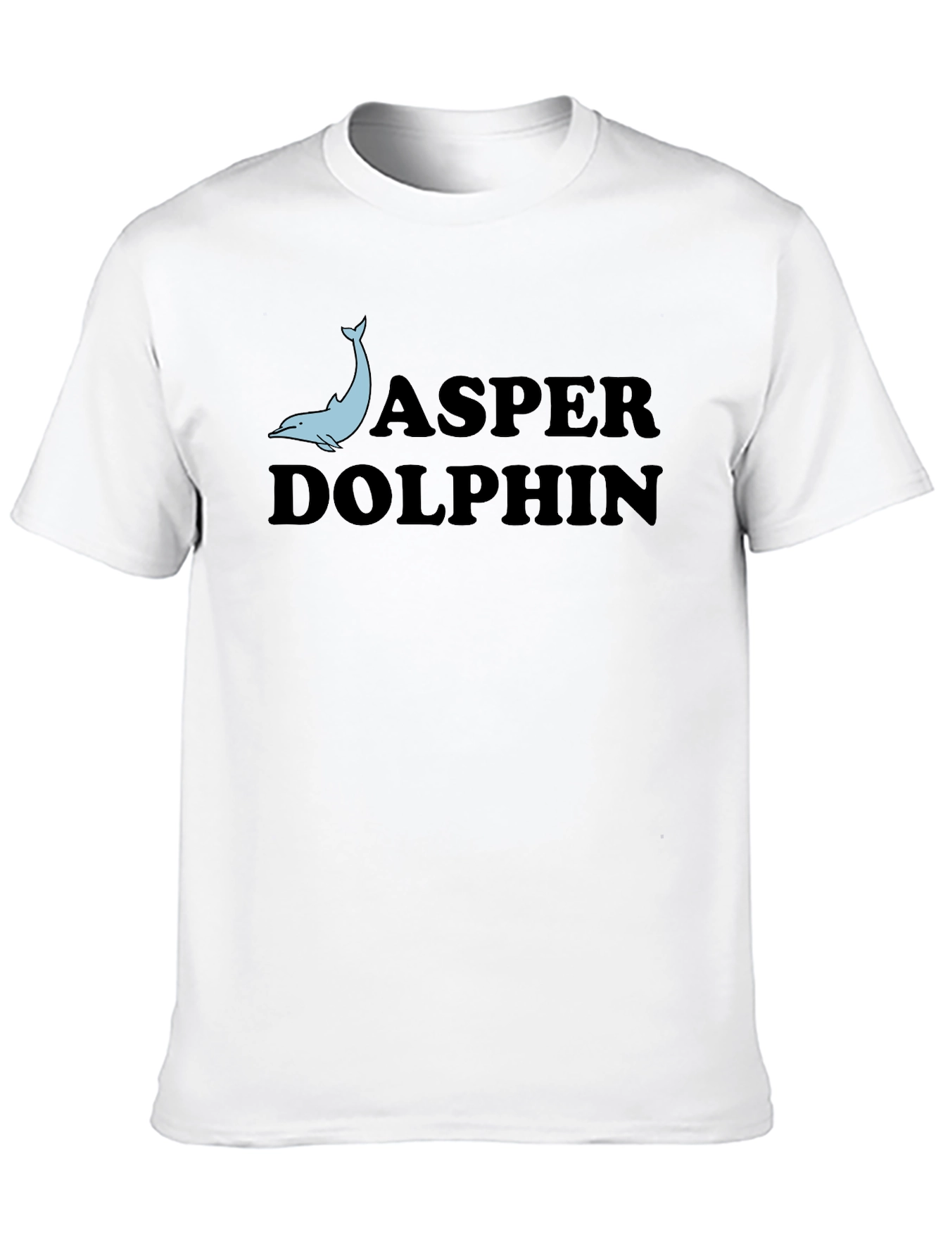 Jasper Dolphin Black T-Shirt