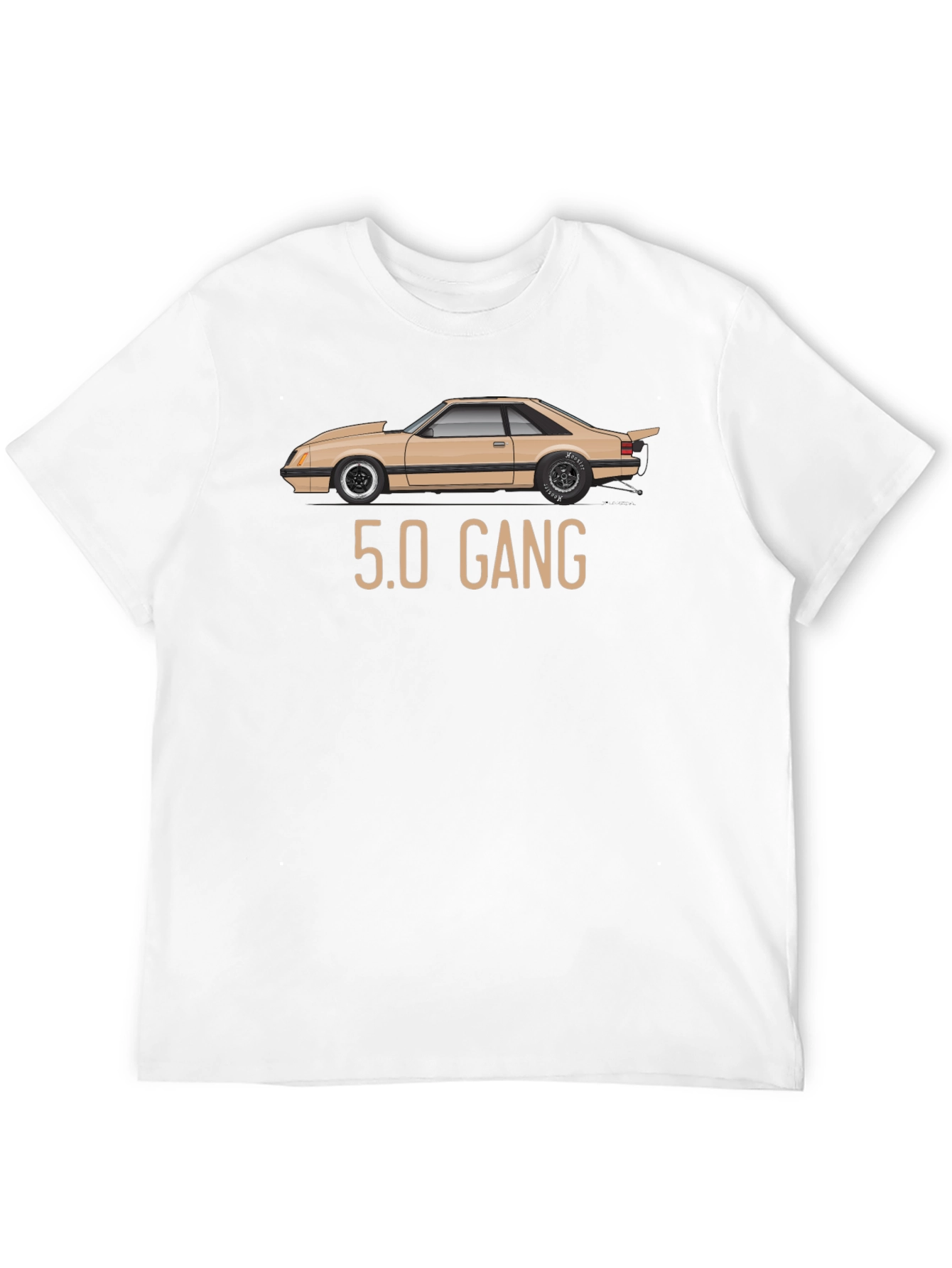 5.0 Gang T-Shirt - Car Graphic Tee