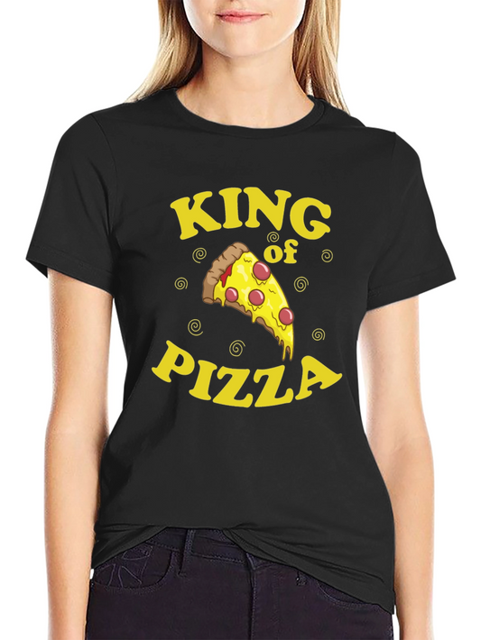 King of Pizza Graphic T-Shirt