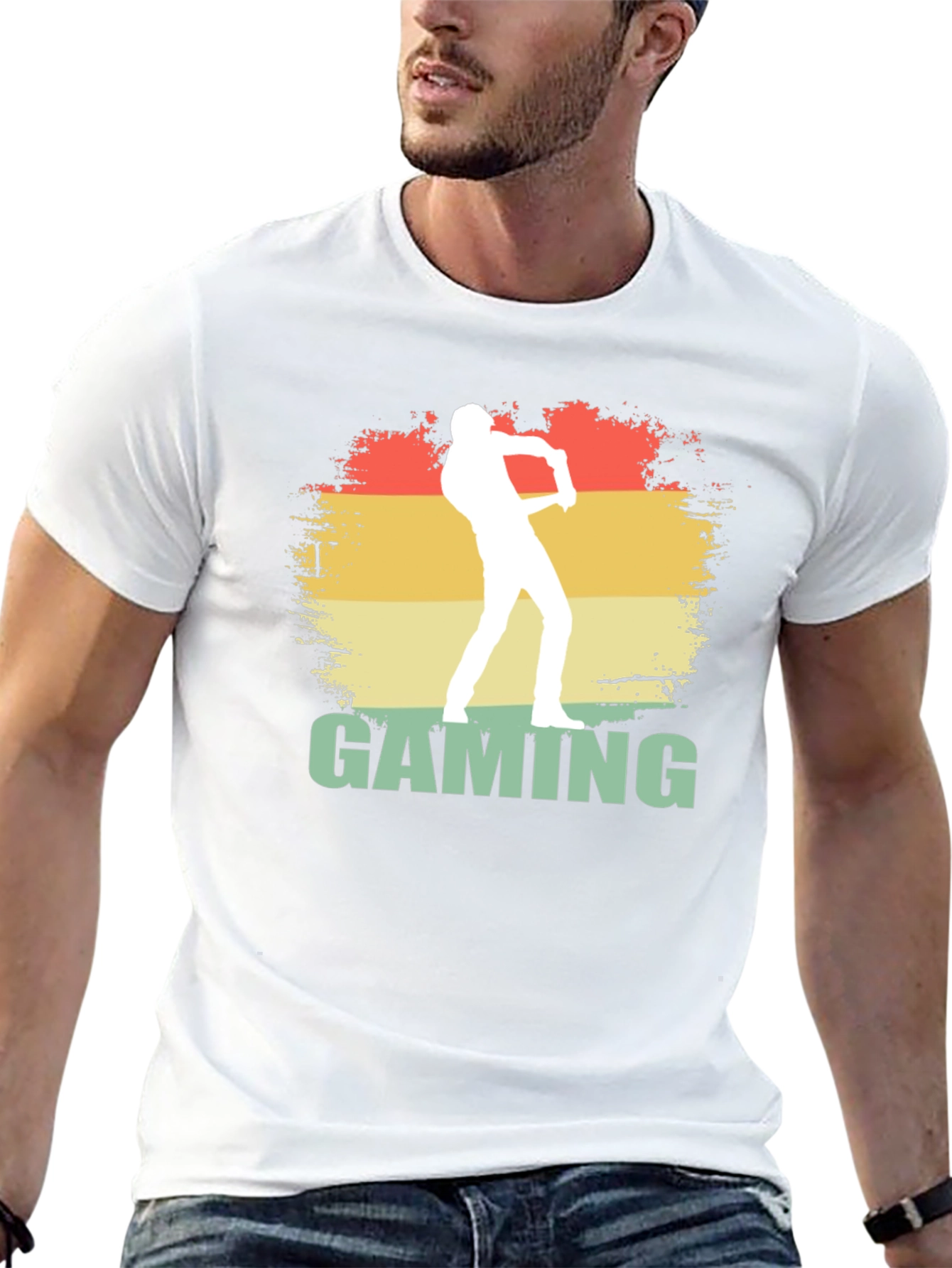 Gaming Graphic Tee - Retro Gamer T-Shirt