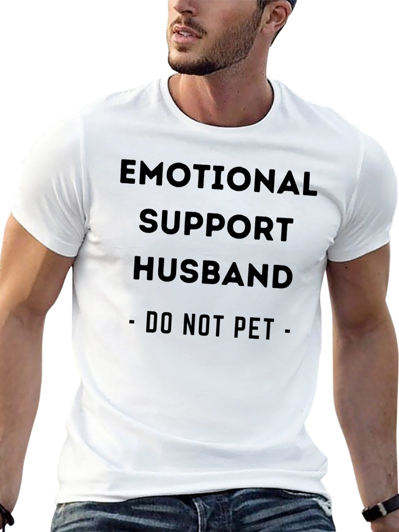 Emotional Support Husband T-Shirt