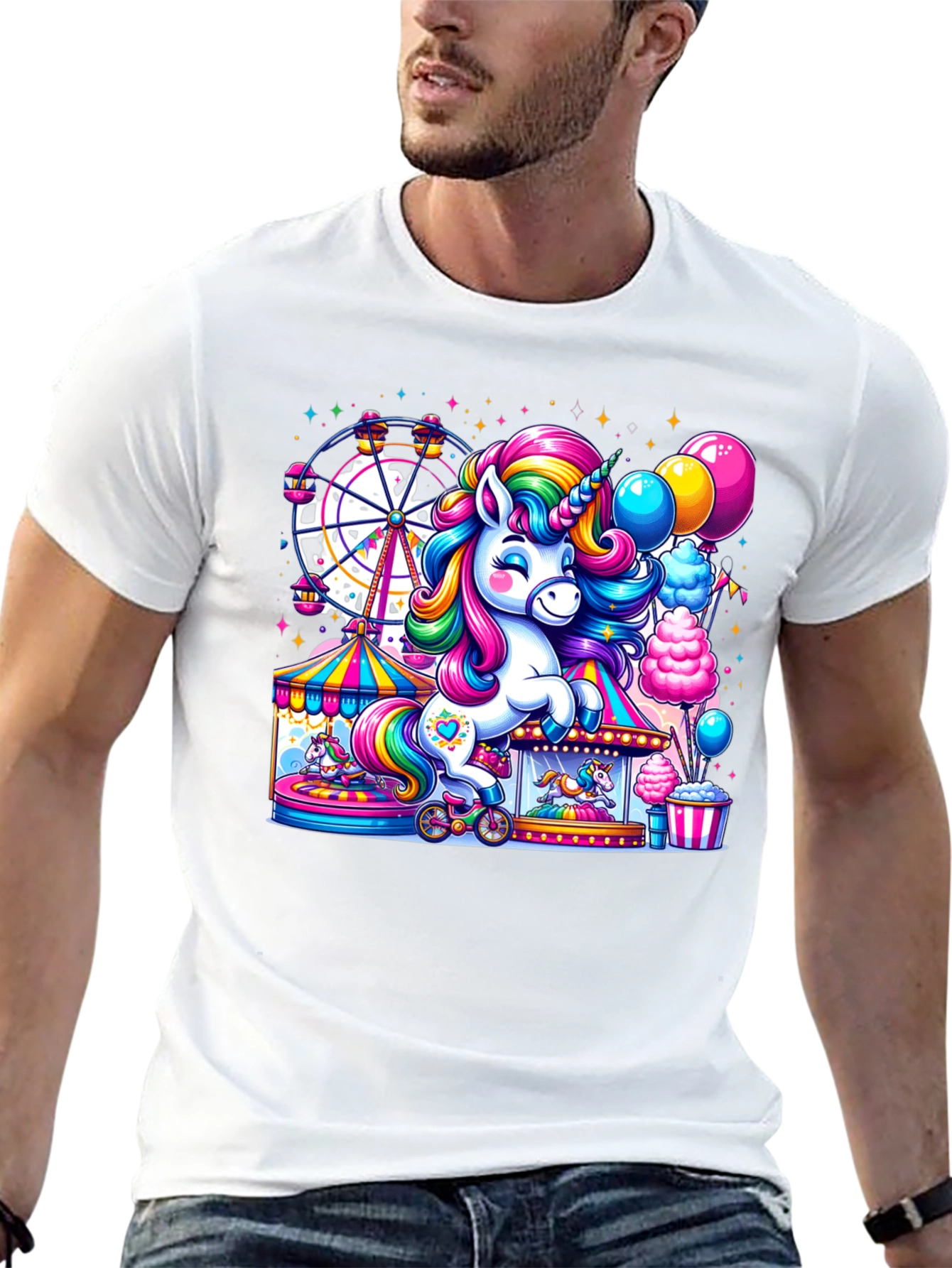 Unicorn Carnival Graphic Tee