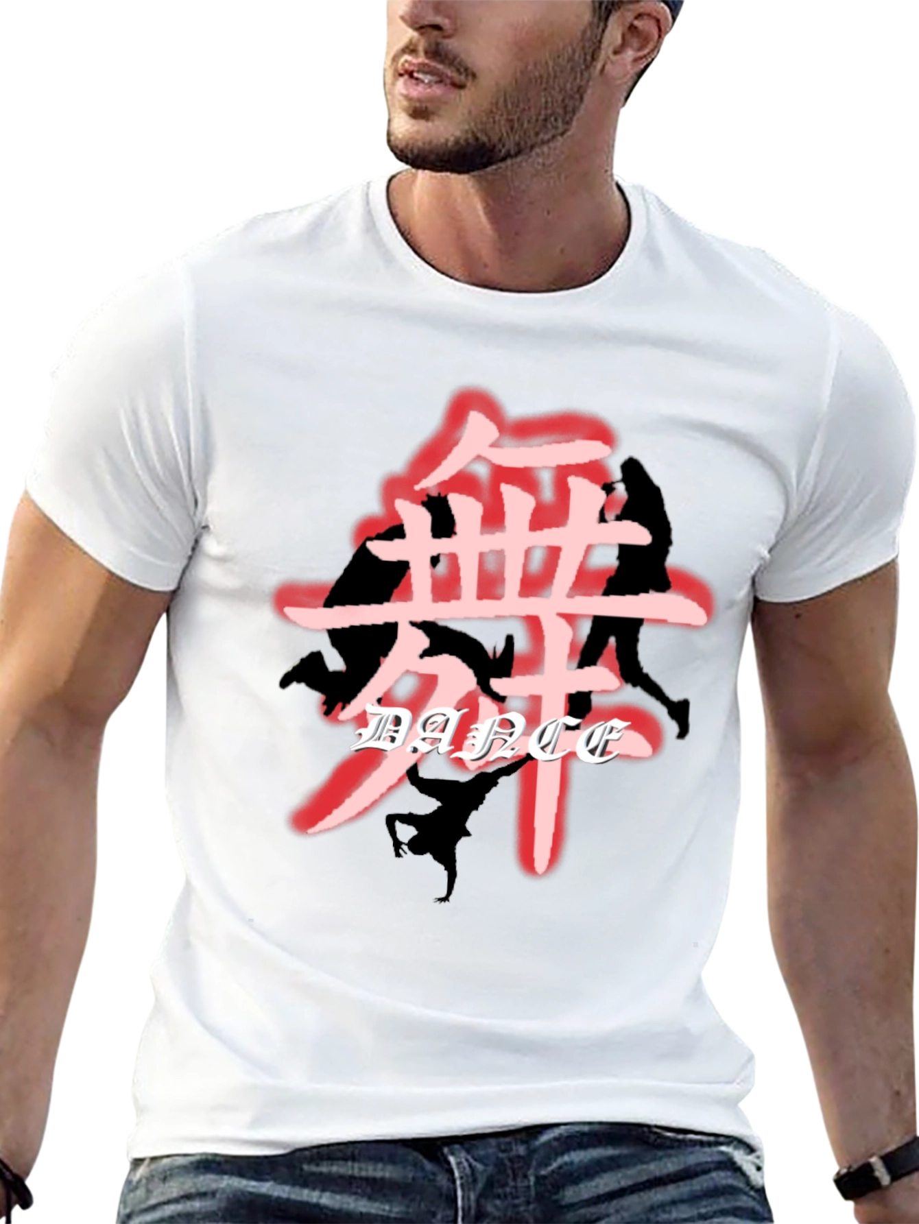 Dance Kanji Graphic Tee - Streetwear Fashion