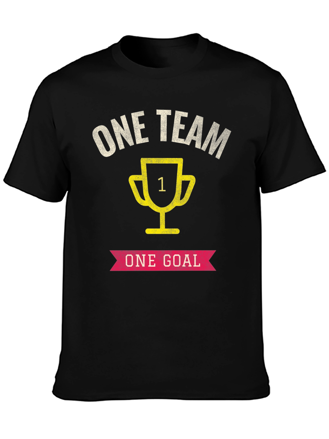 One Team One Goal Graphic T-Shirt