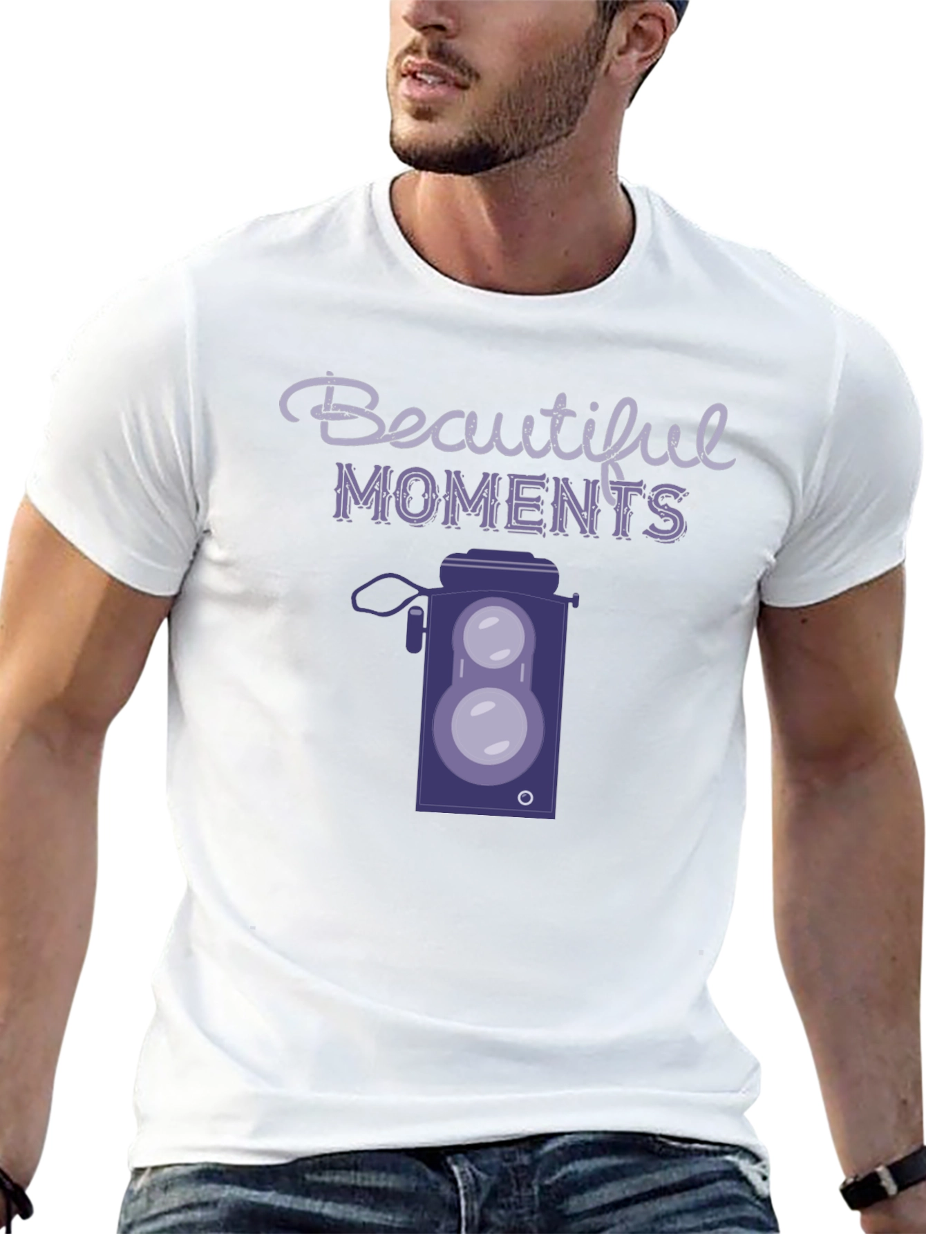 Beautiful Moments Camera Graphic T-Shirt