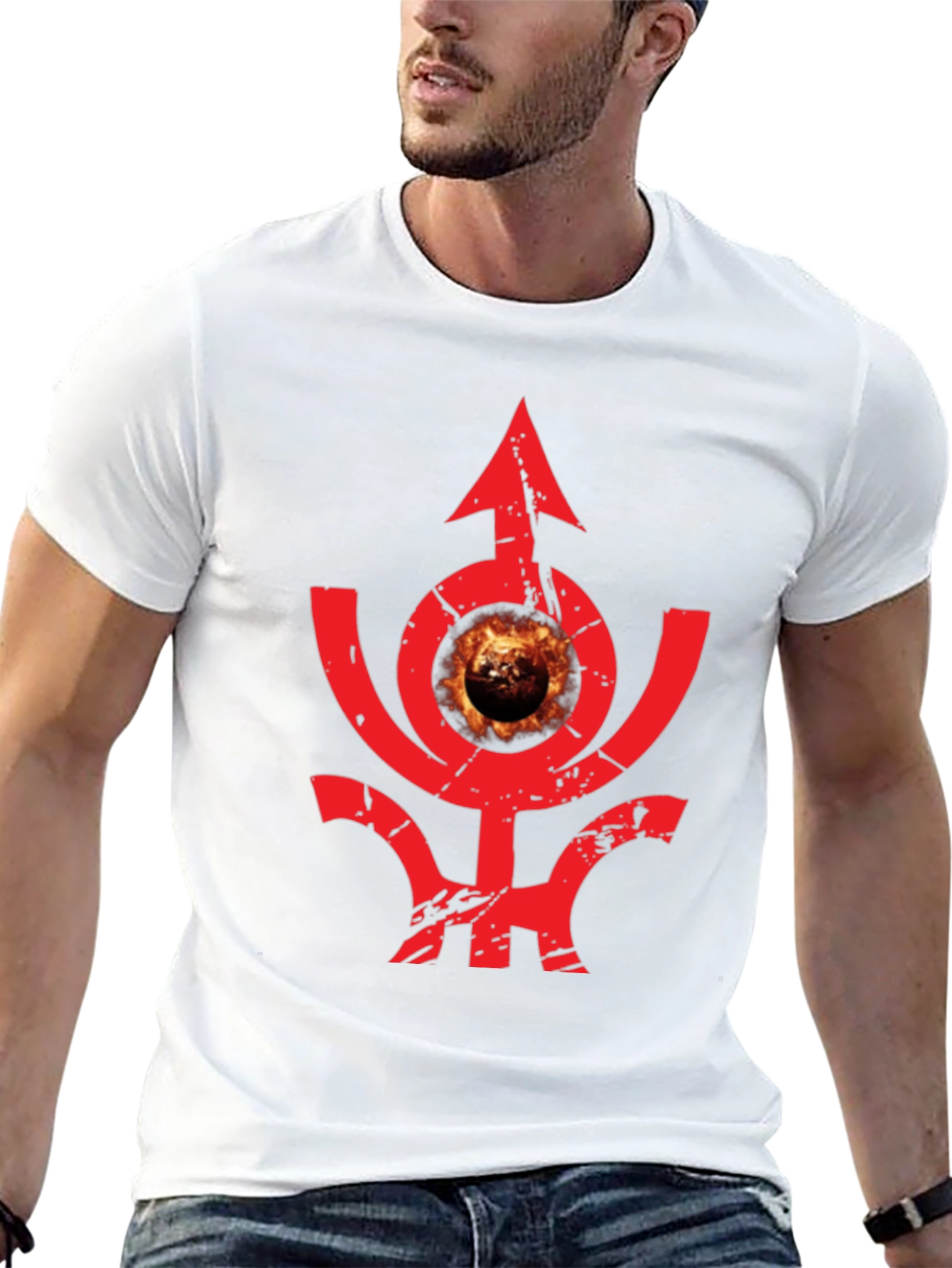 Eye of Providence Graphic Tee - Black Cotton