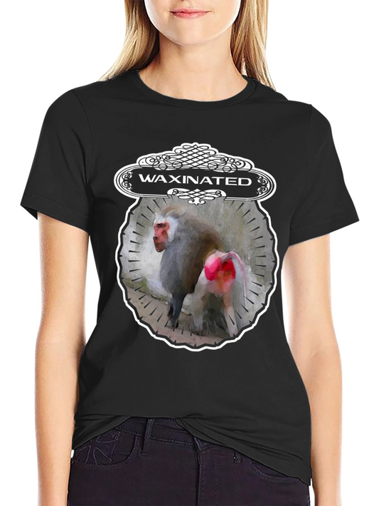 Waxinated Monkey Graphic T-Shirt - Unique Design