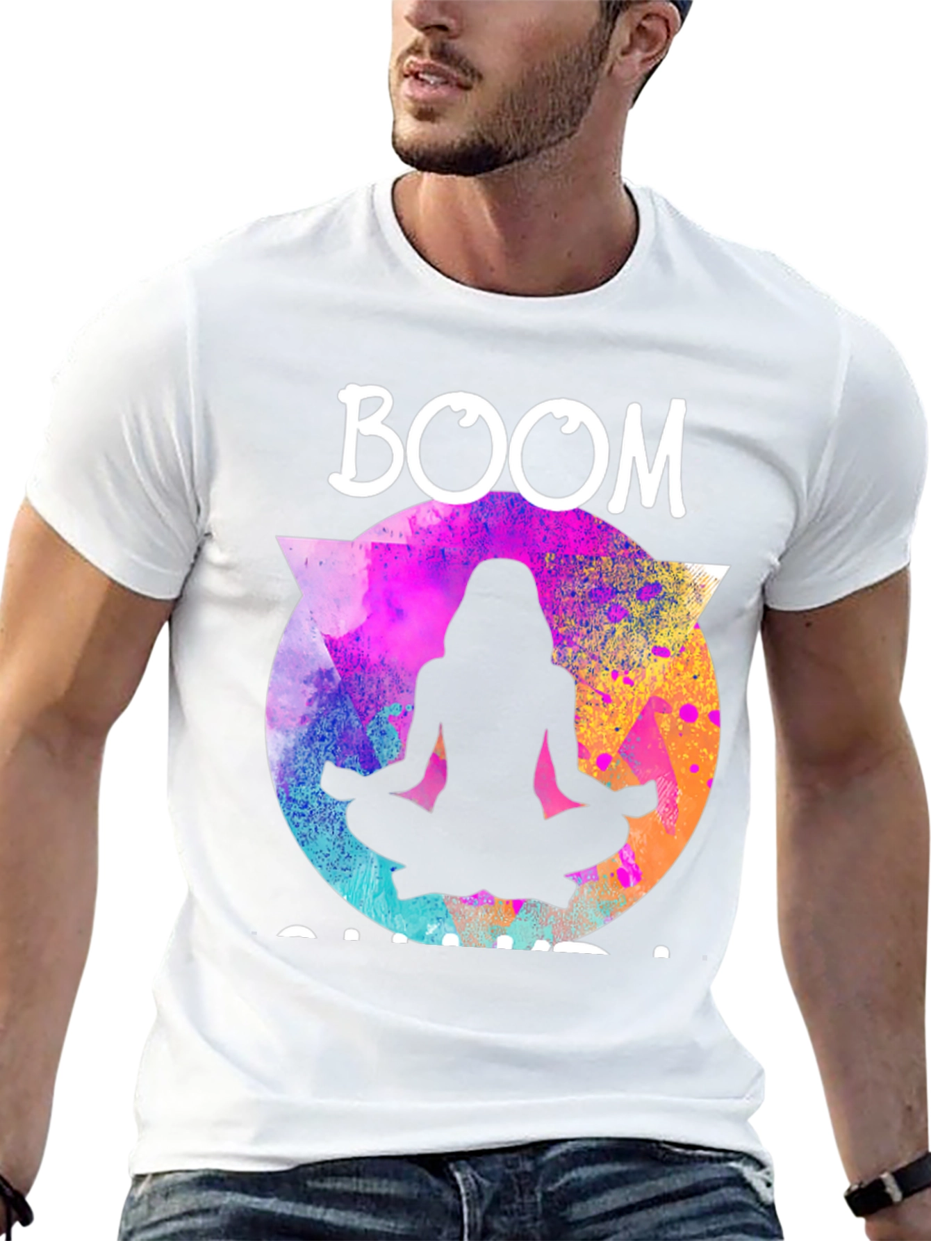 Boom Shanti Yoga T-Shirt - Meditate in Style!