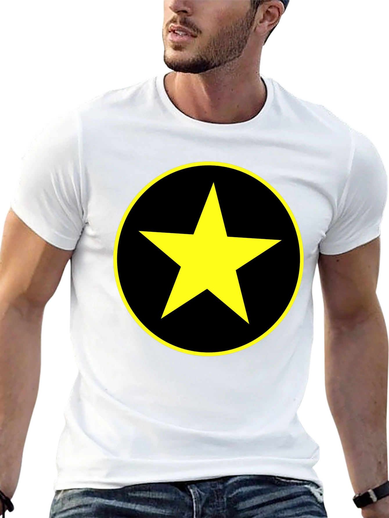 Star Circle Graphic Tee
