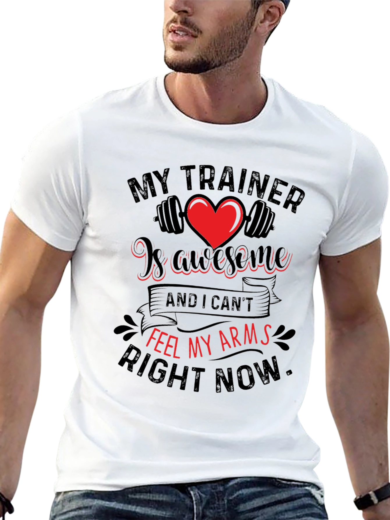 Funny Gym Trainer Workout T-Shirt