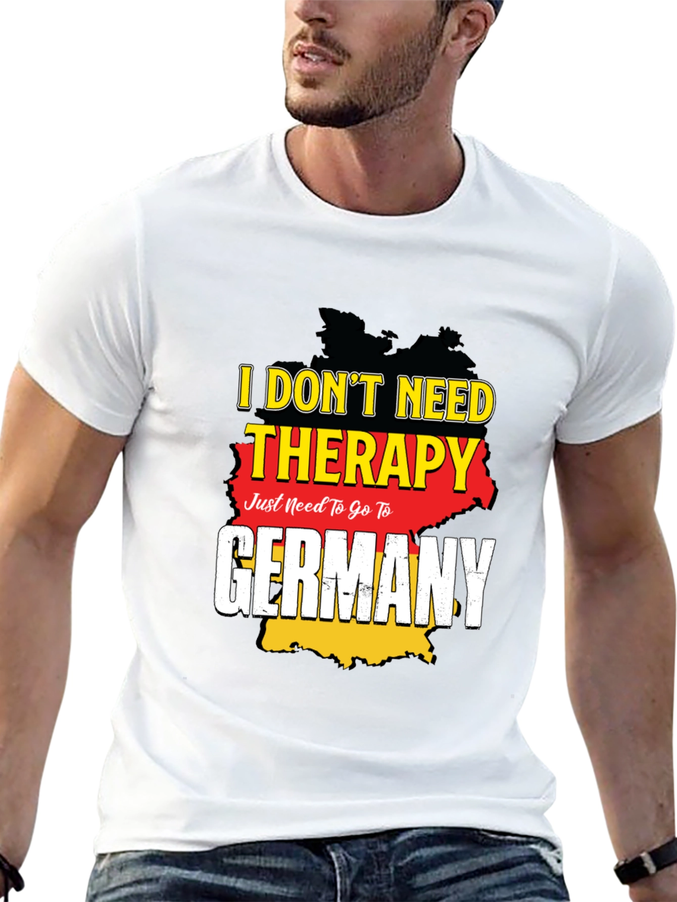 Funny Germany Therapy T-Shirt