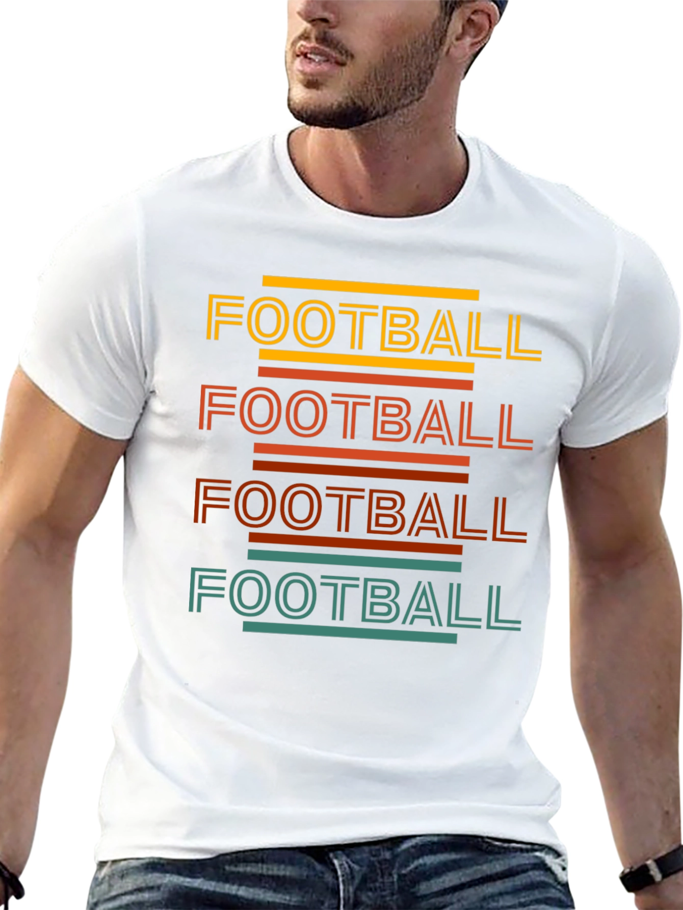Retro Football T-Shirt