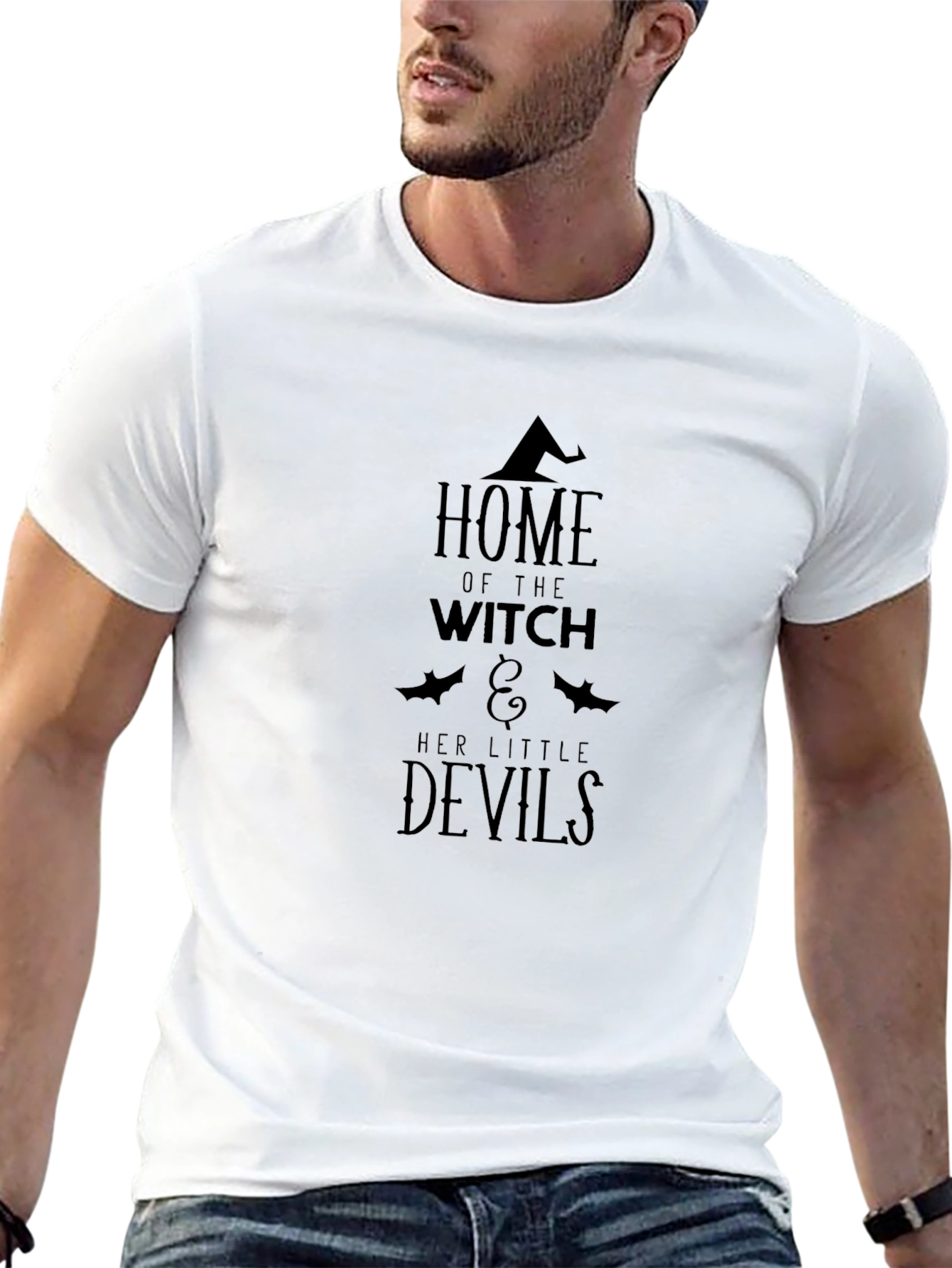 Home of The Witch & Her Little Devils T-Shirt