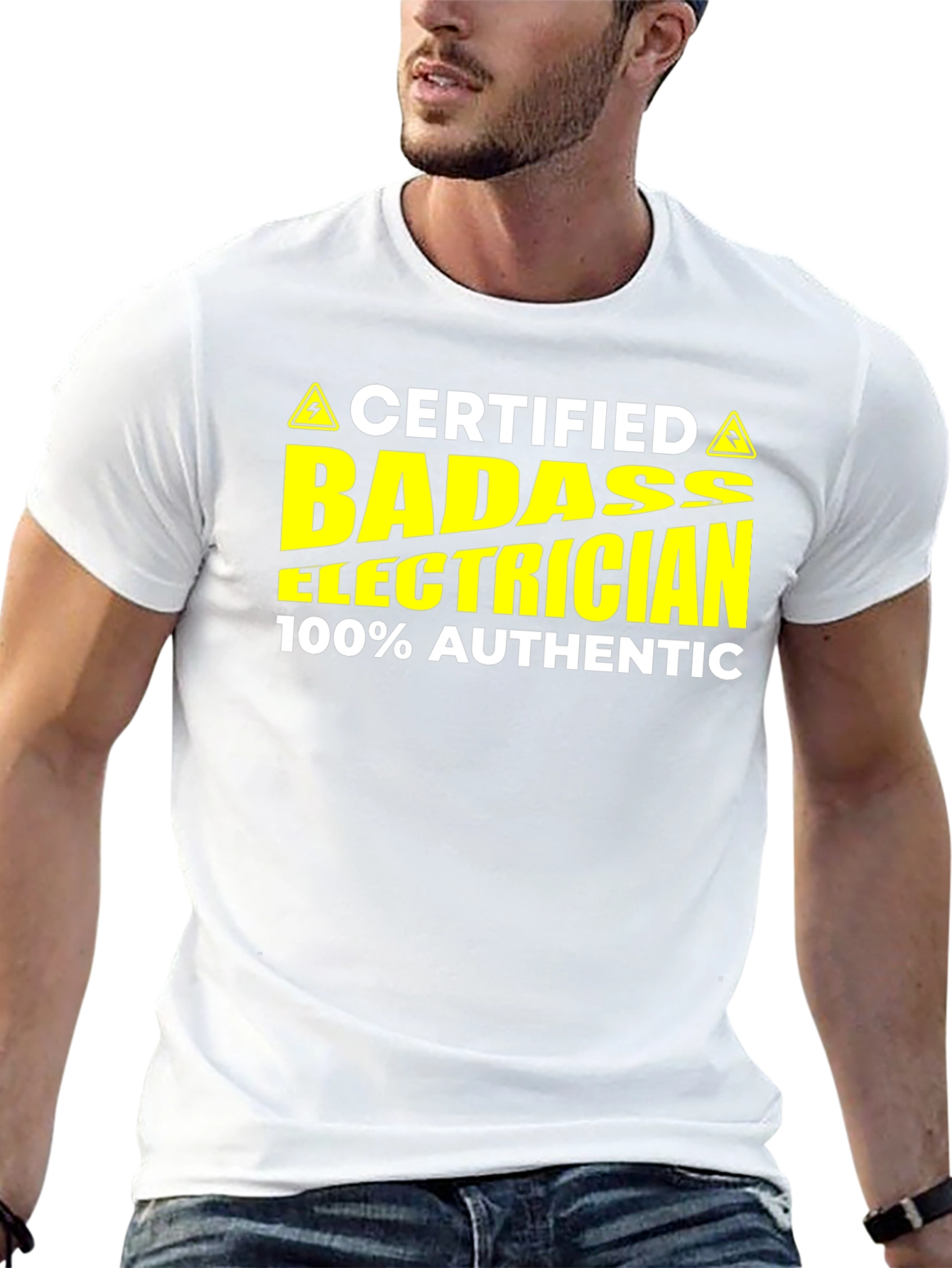 Certified Badass Electrician T-Shirt