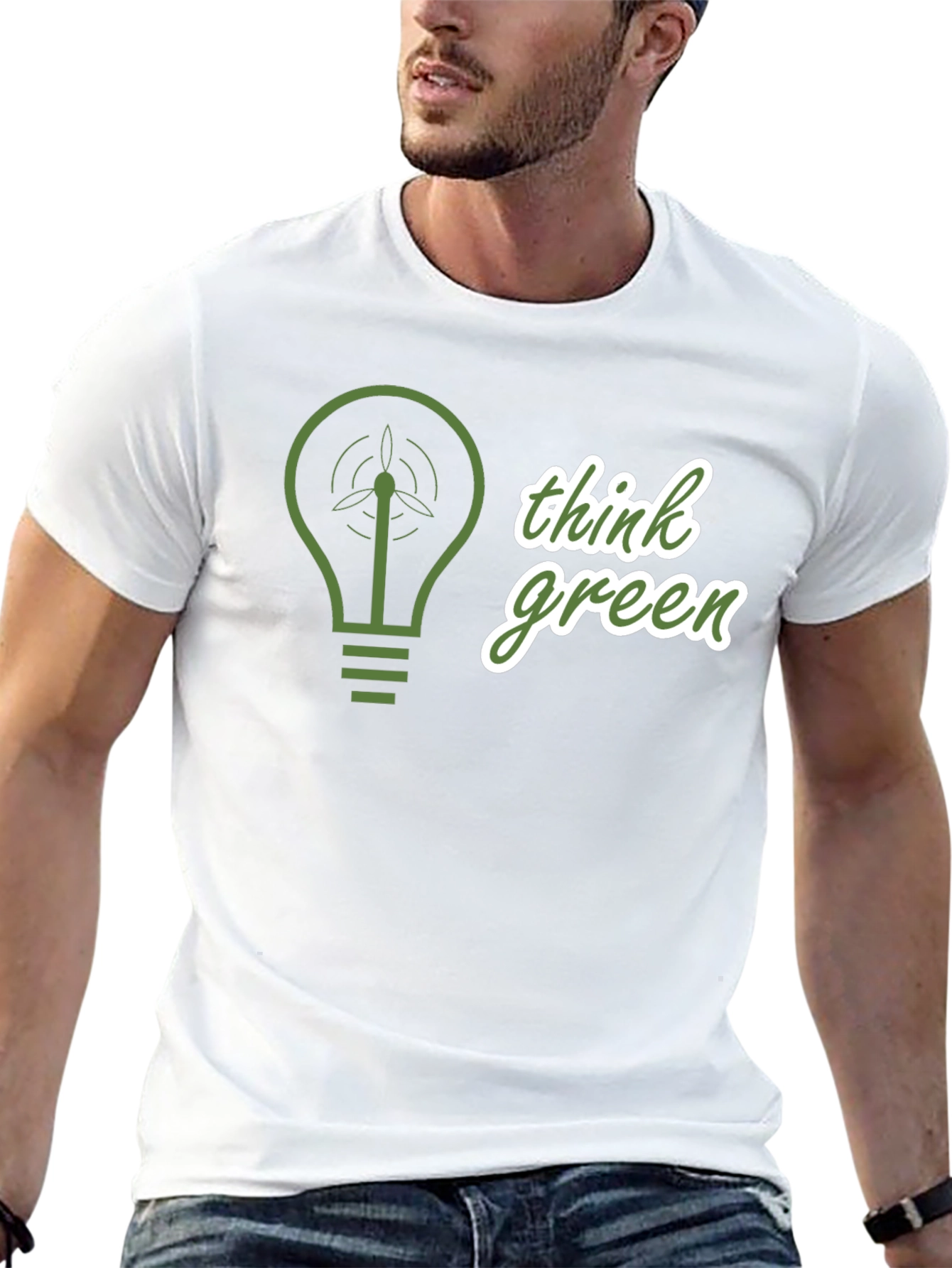 Think Green Eco-Friendly T-Shirt