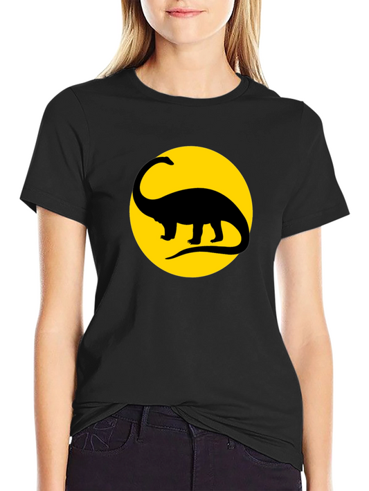 Dino Silhouette T-Shirt - Classic Style