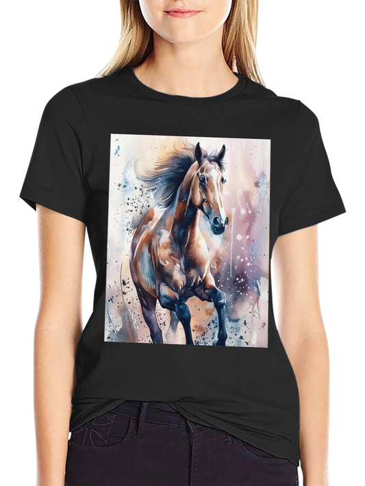Horse Watercolor T-Shirt