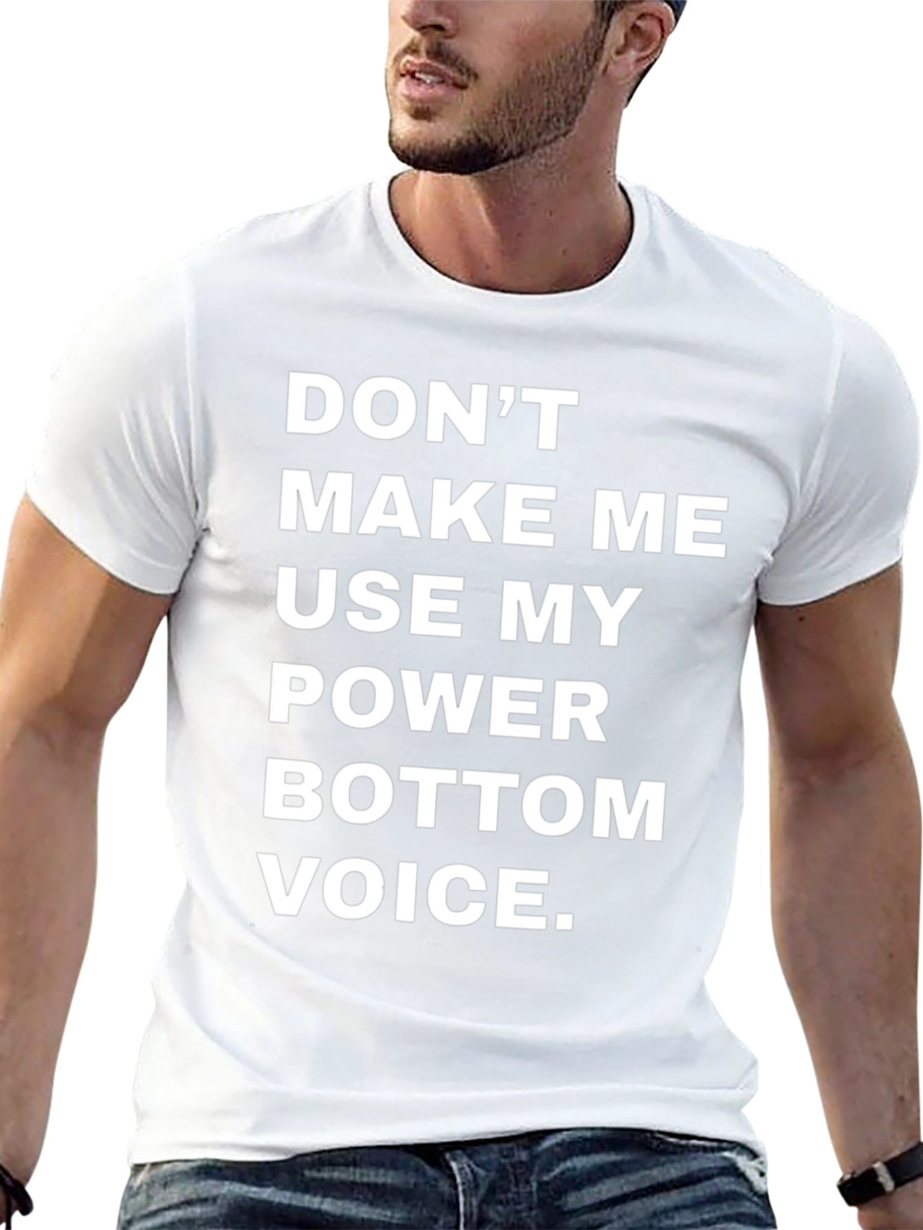 Power Bottom Voice Graphic Tee
