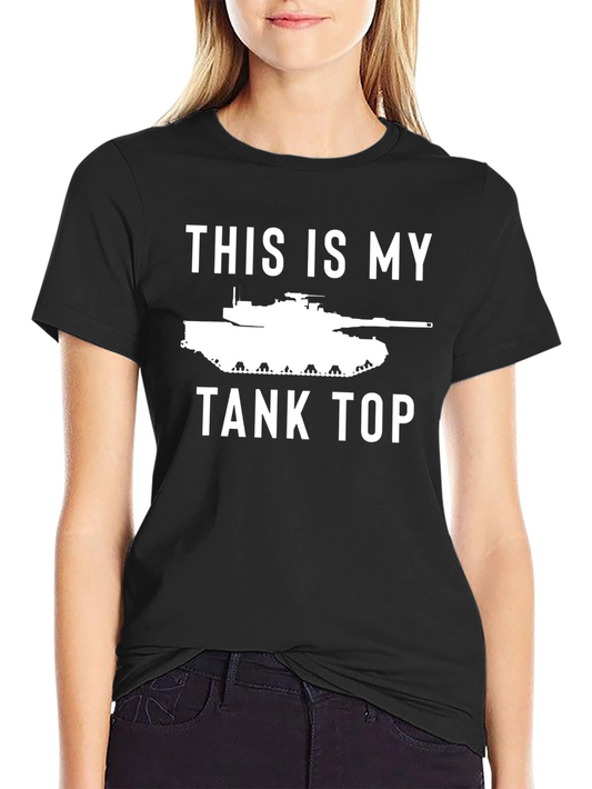 This is My Tank Top - Funny Graphic Tee