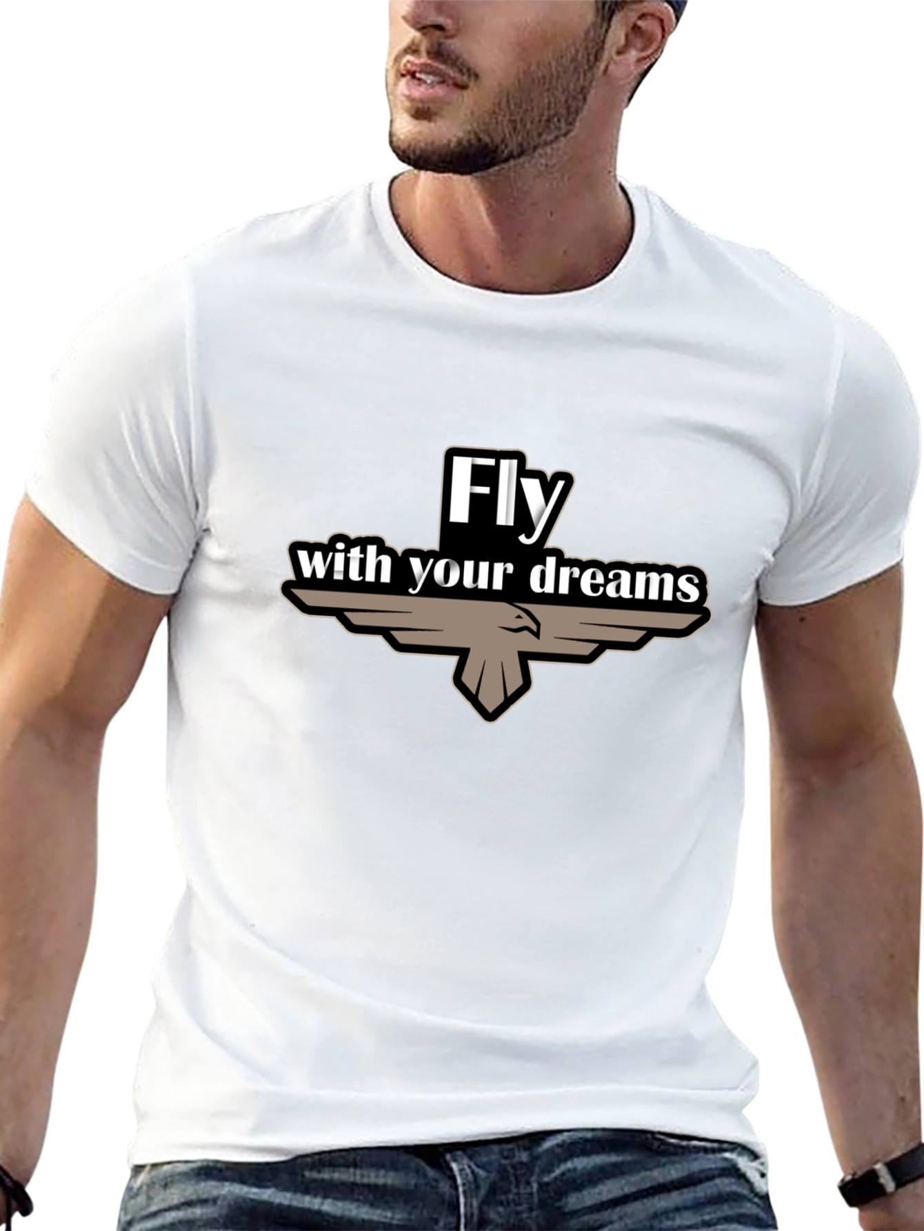 Fly With Your Dreams Black T-Shirt