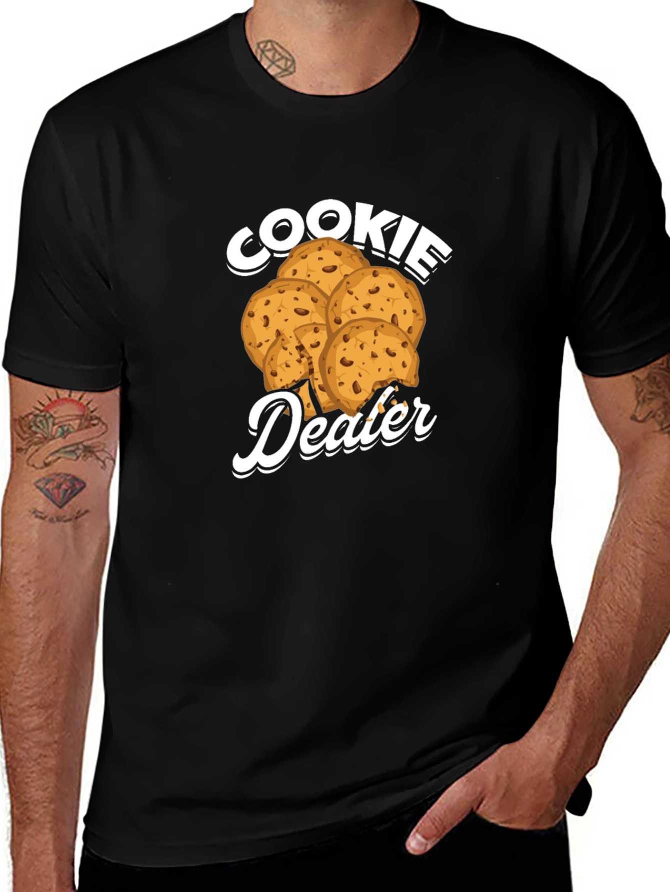 Cookie Dealer Graphic T-Shirt - Funny Novelty Tee