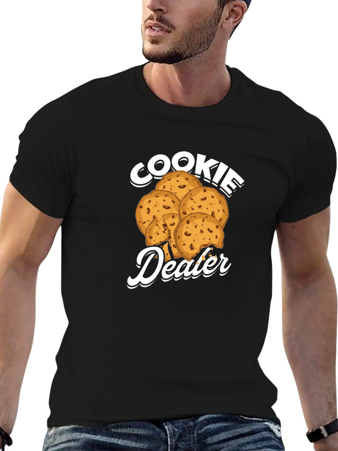 Cookie Dealer Graphic T-Shirt - Funny Novelty Tee