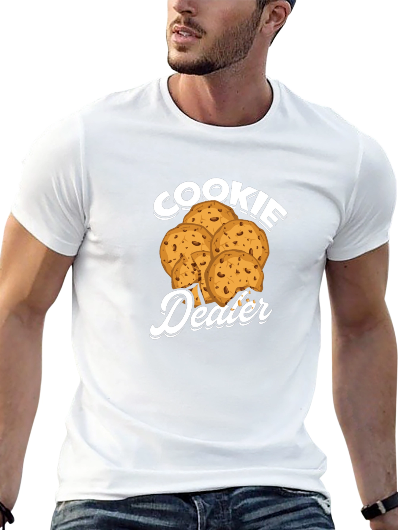 Cookie Dealer Graphic T-Shirt - Funny Novelty Tee