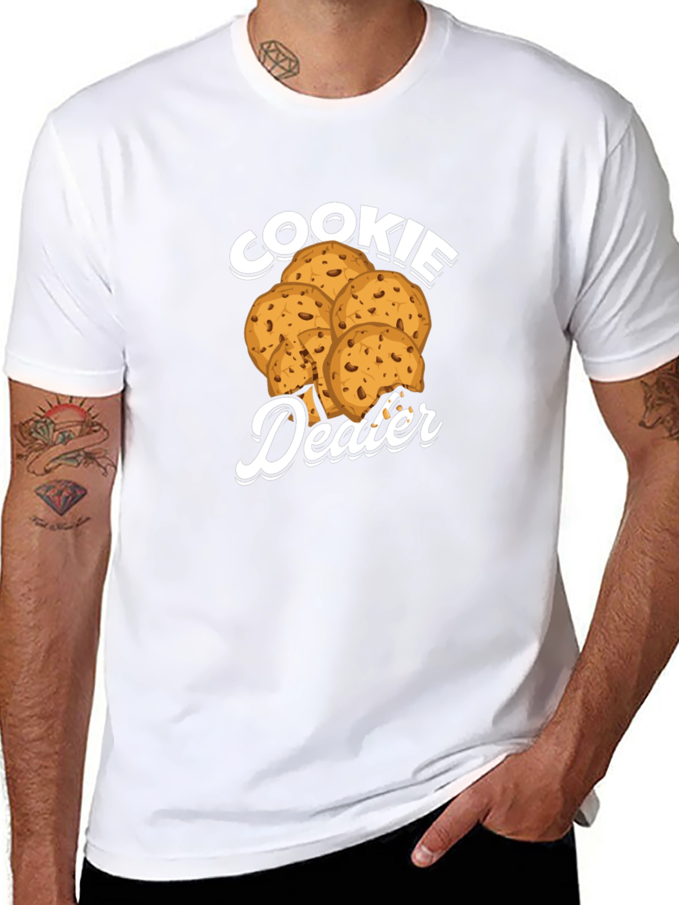 Cookie Dealer Graphic T-Shirt - Funny Novelty Tee