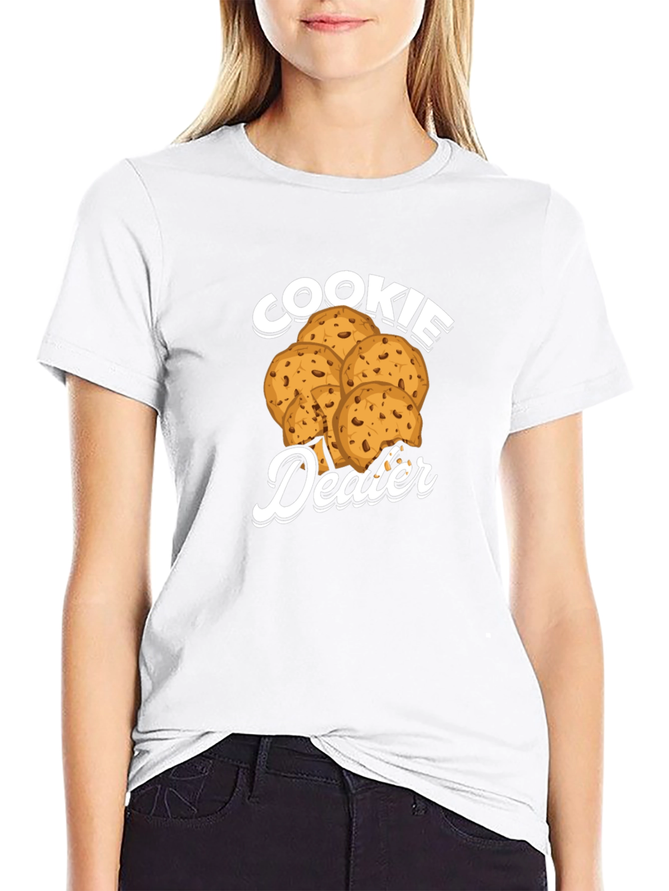 Cookie Dealer Graphic T-Shirt - Funny Novelty Tee